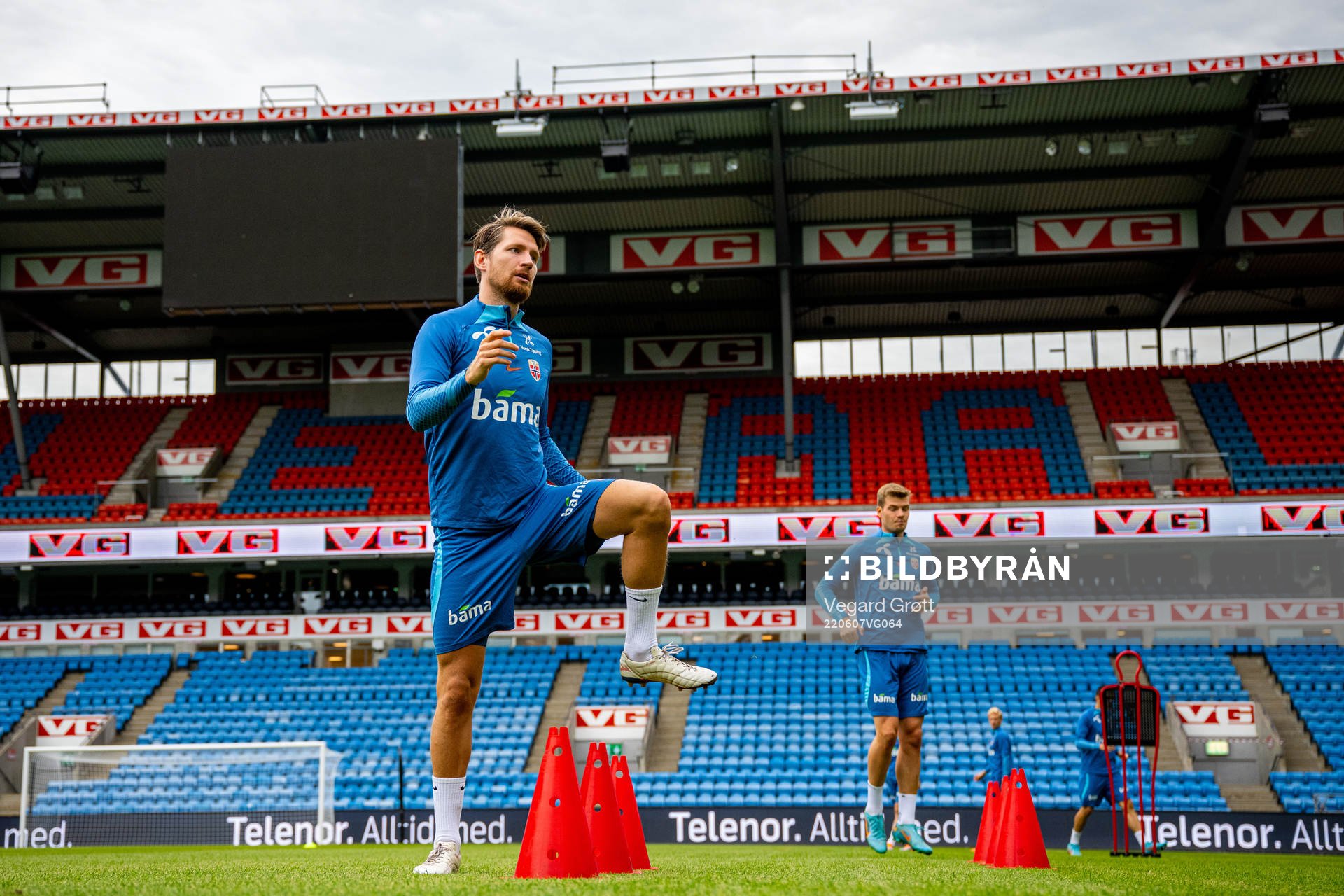 Stefan Strandberg of the Norwegian national football team