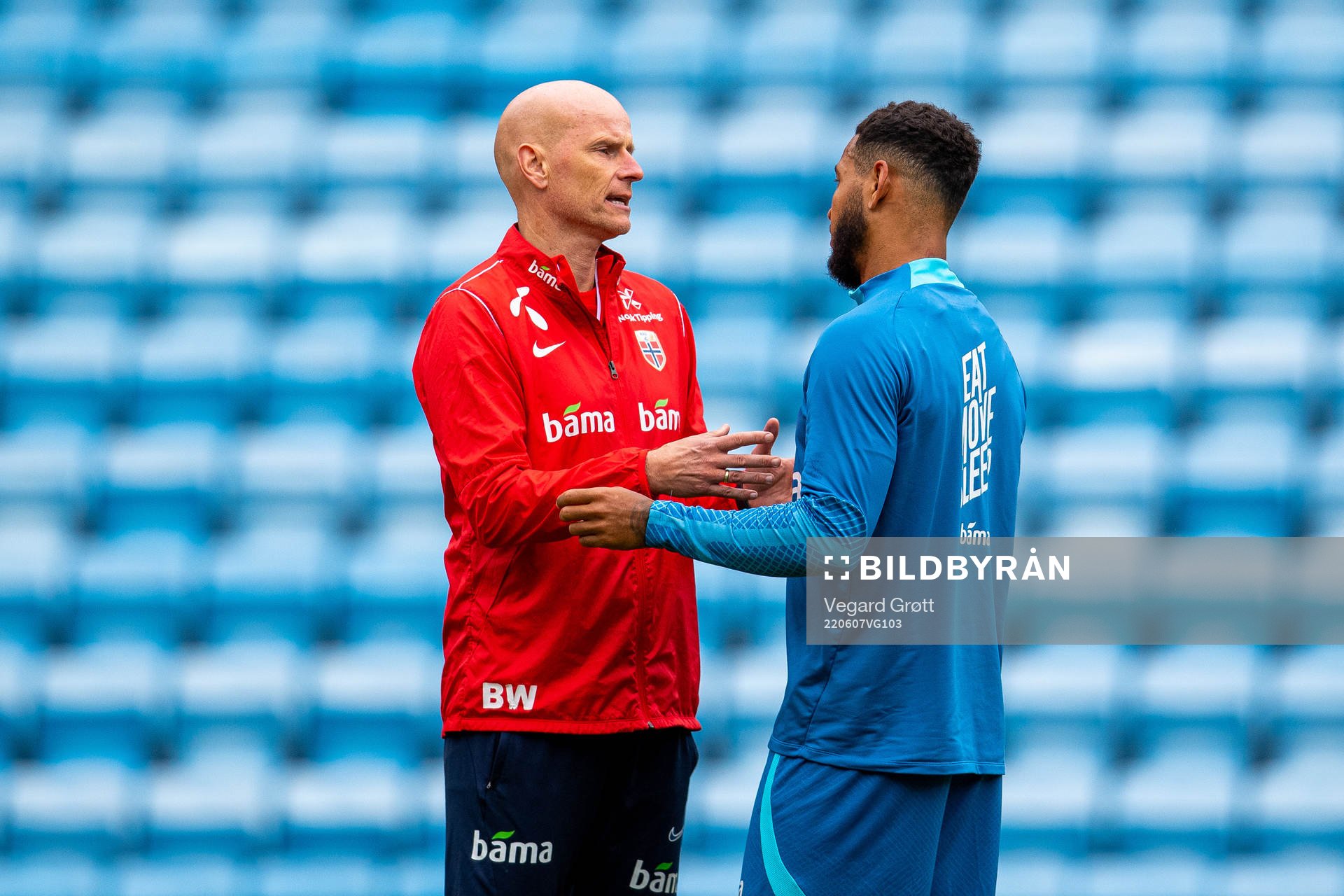 Ståle Solbakken, head coach of the Norwegian national