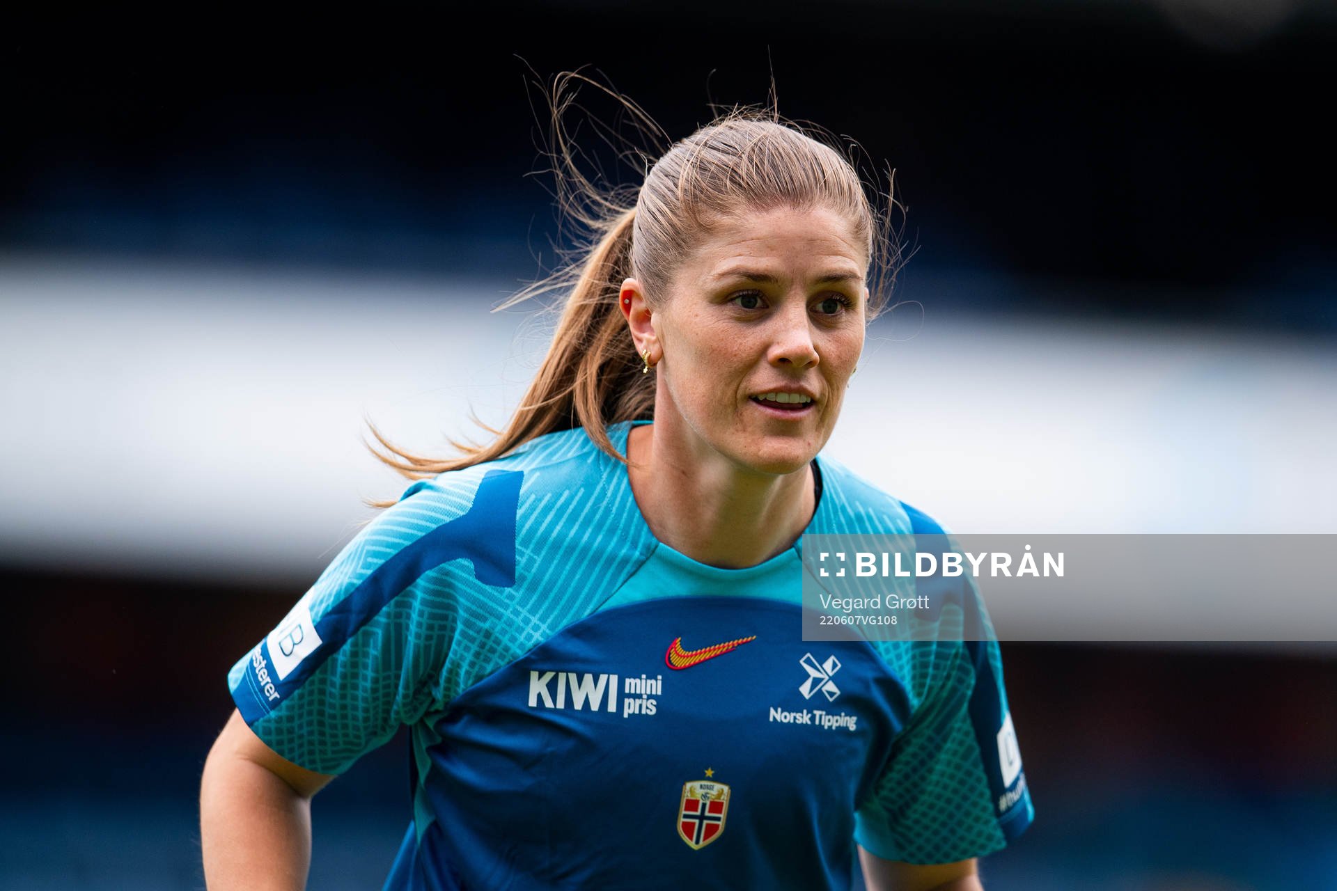 Maren Mjelde of the Norwegian women's national football team