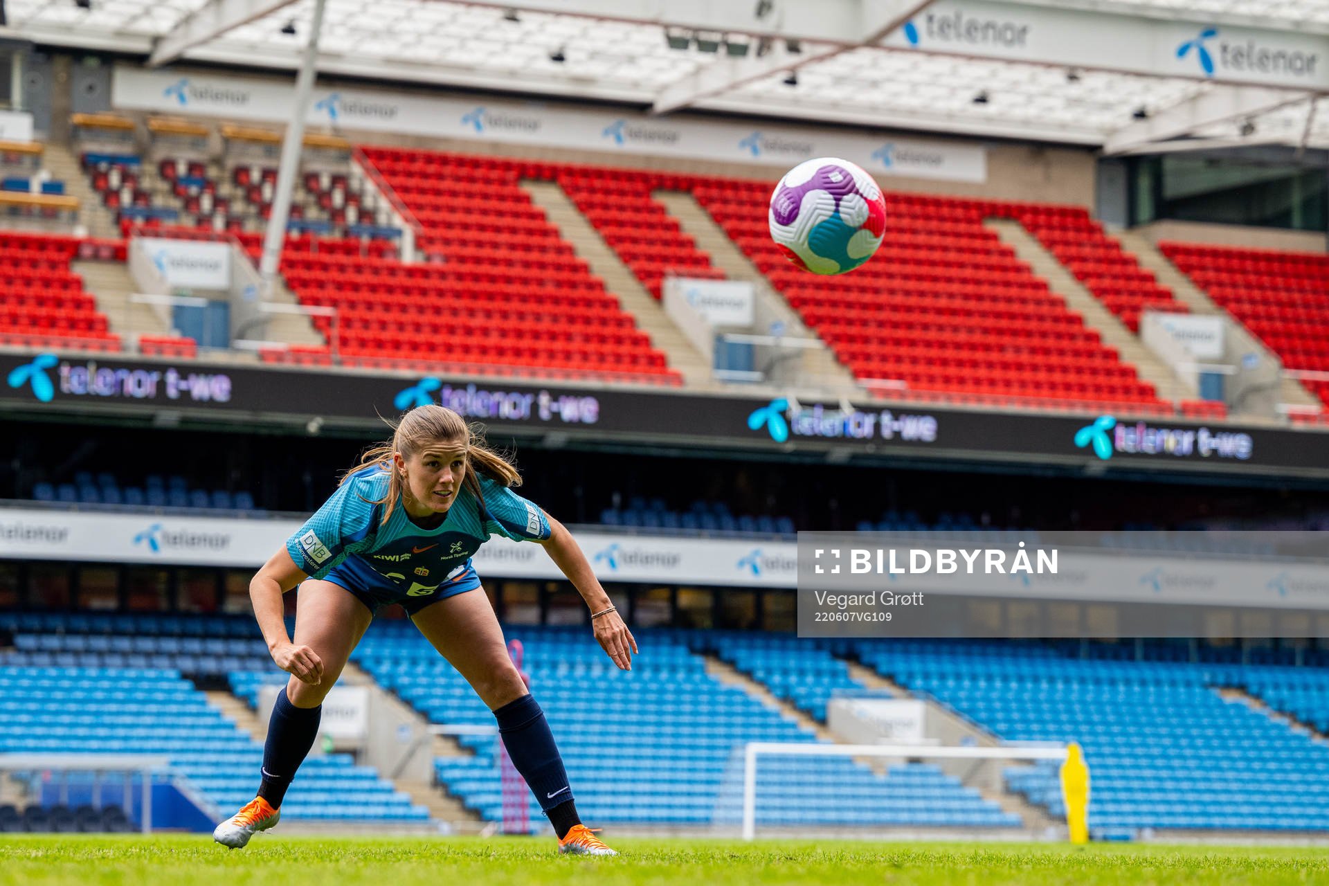 Maren Mjelde of the Norwegian women's national football team