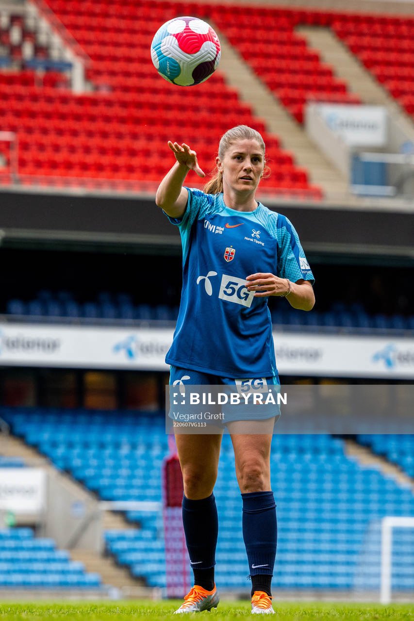 Maren Mjelde of the Norwegian women's national football team