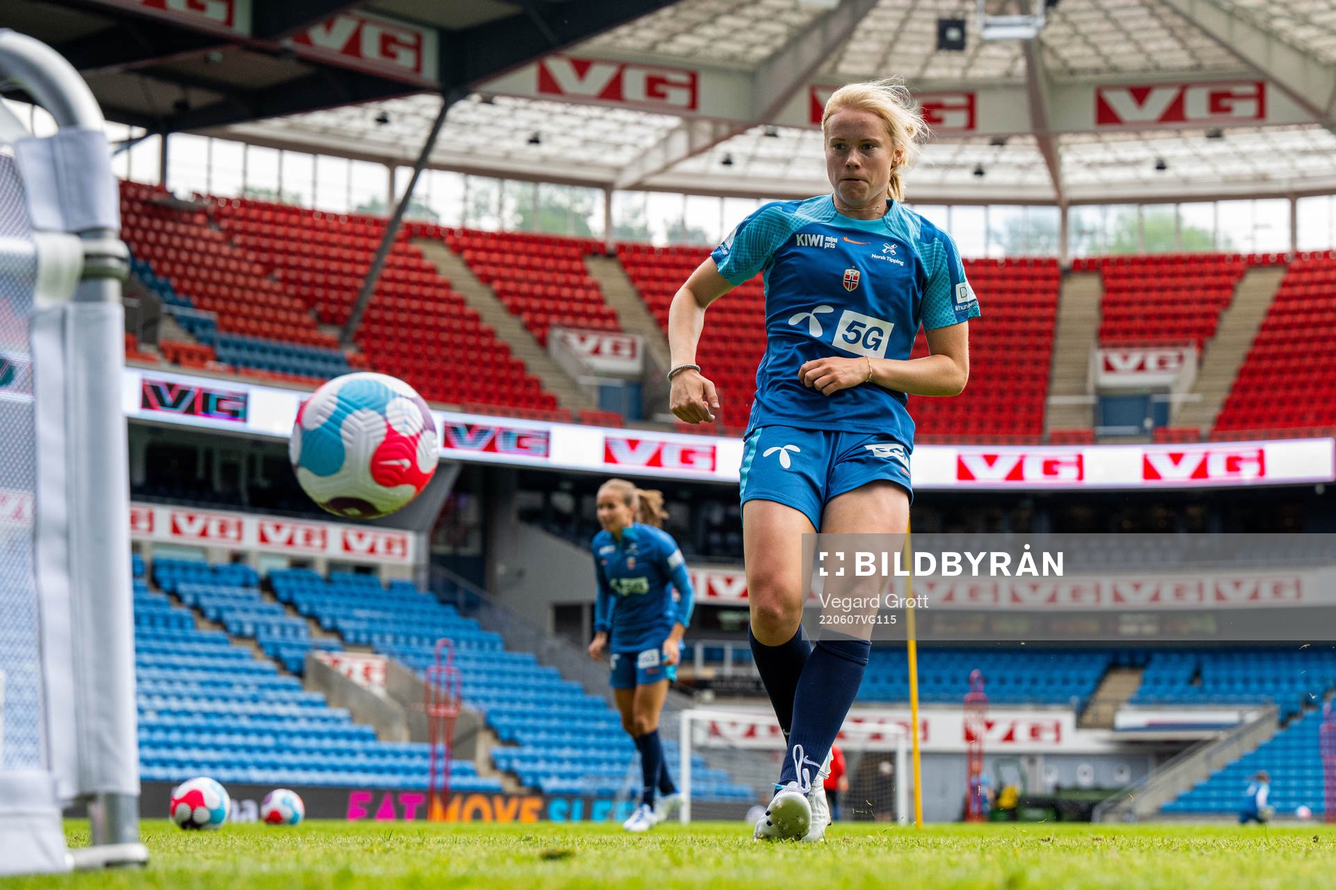 Julie Blakstad of the Norwegian women's national football