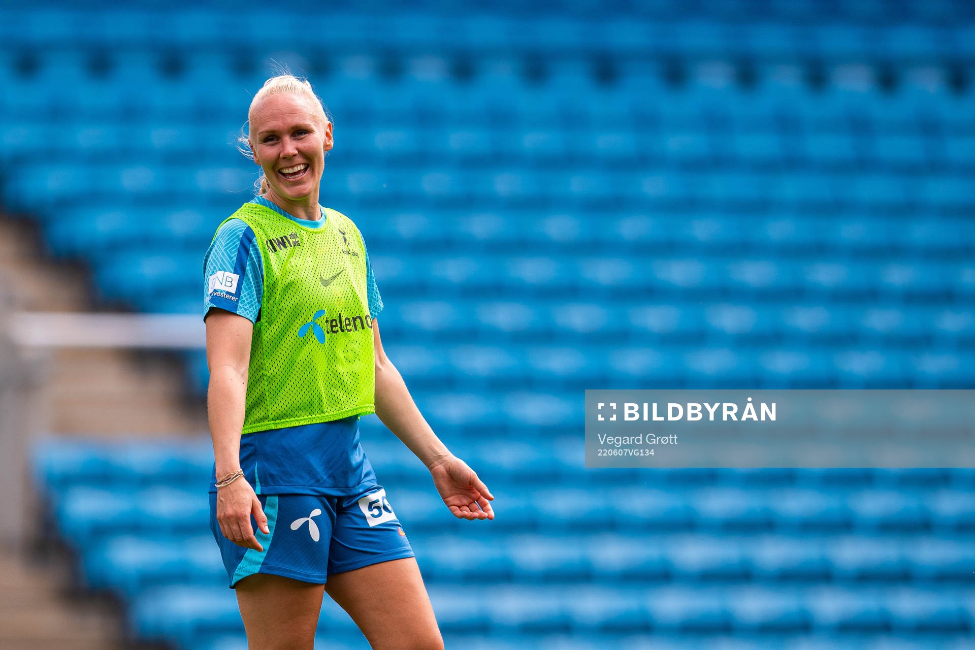 Maria Thorisdottir of the Norwegian women's national