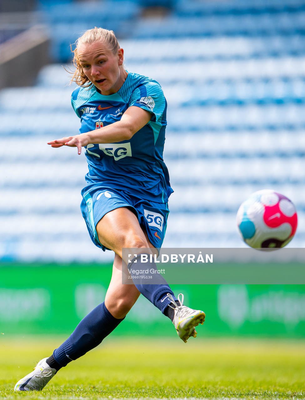 Frida Maanum of the Norwegian women's national football team