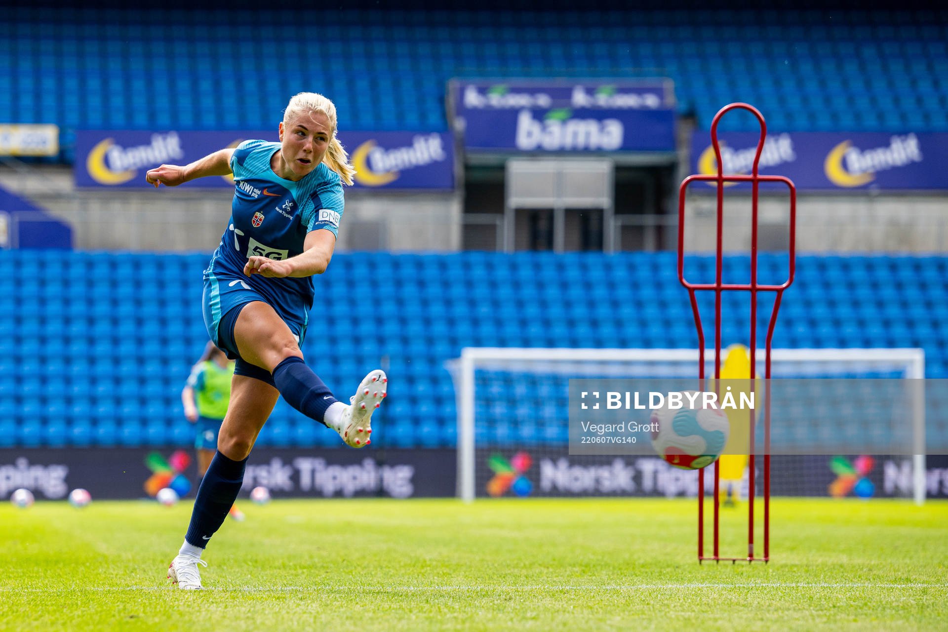 Sophie Román Haug of the Norwegian women's national