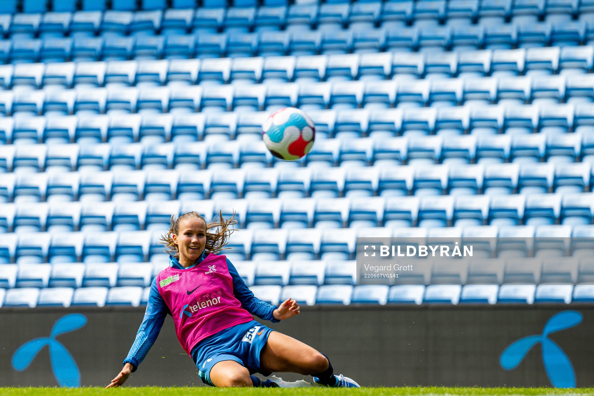 Guro Reiten of the Norwegian women's national football team