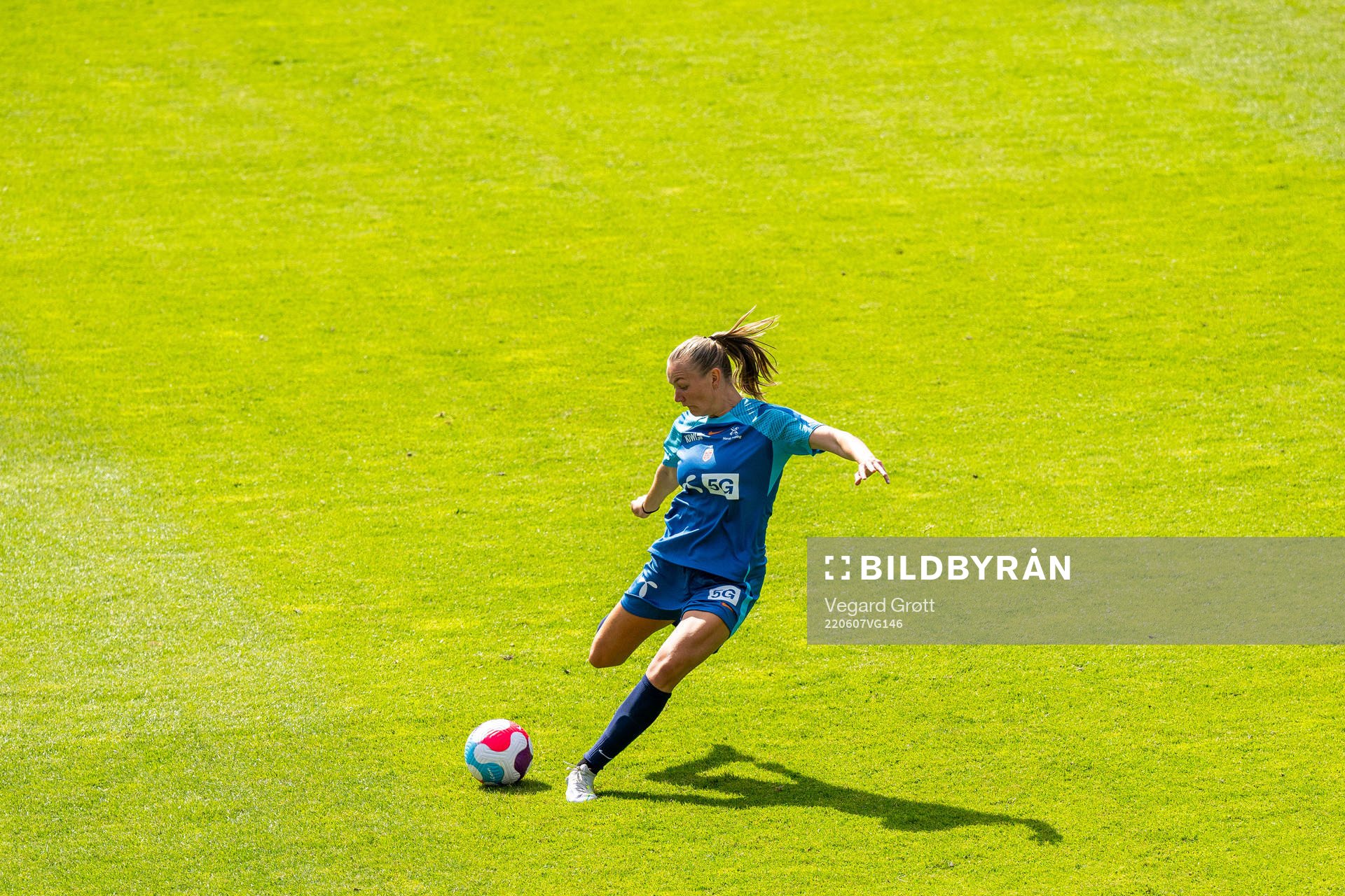 Frida Maanum of the Norwegian women's national football team