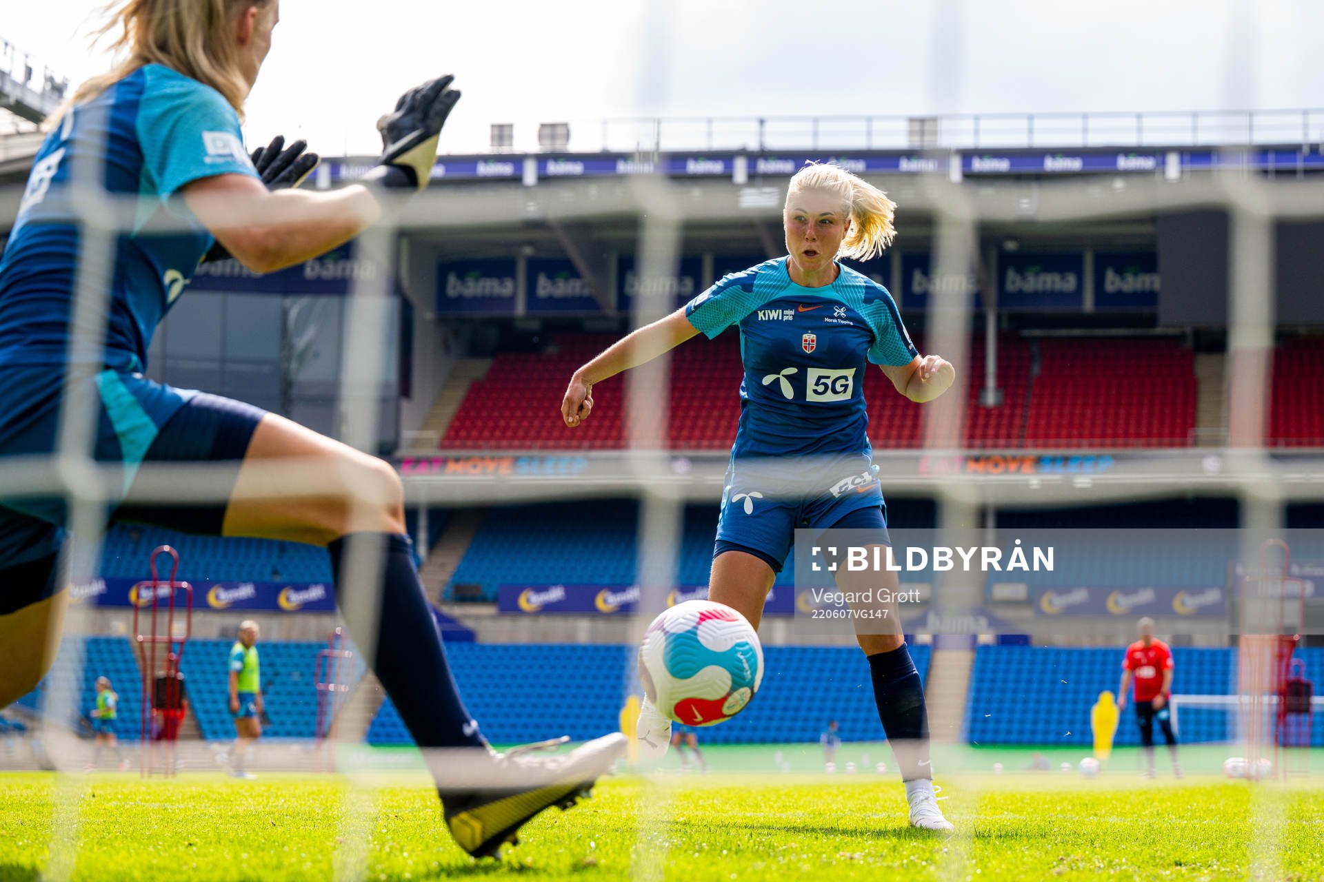 Sophie Román Haug of the Norwegian women's national