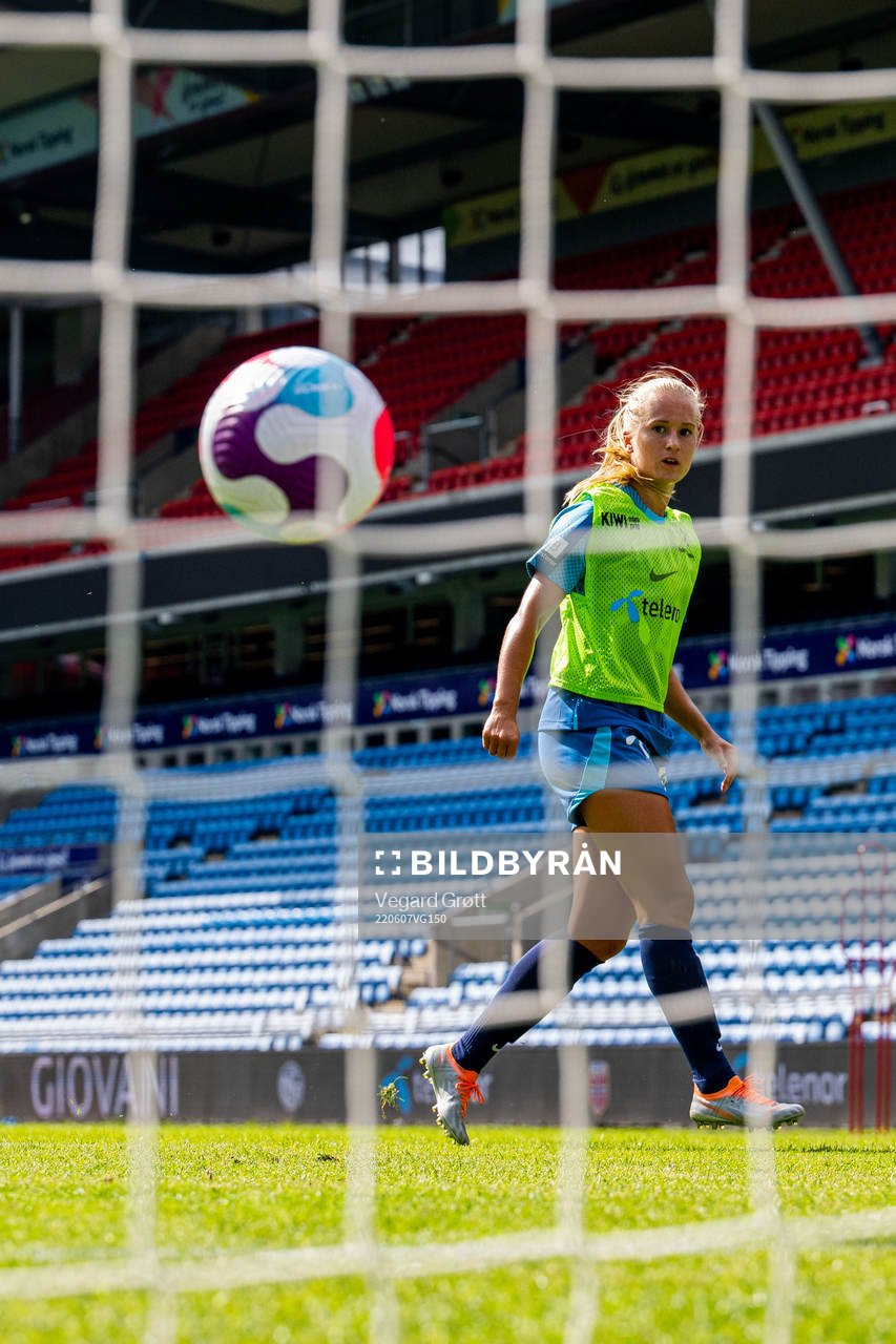Amalie Eikeland of the Norwegian women's national football