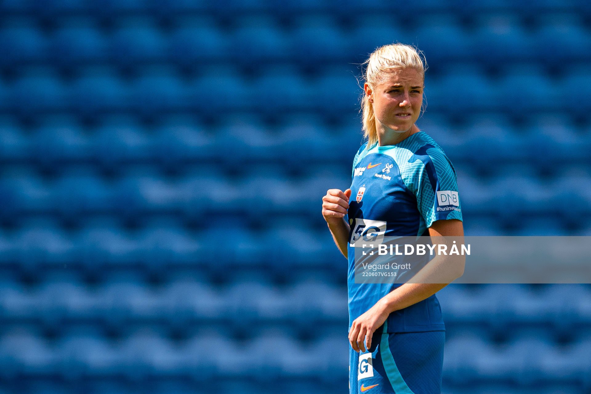 Sophie Román Haug of the Norwegian women's national
