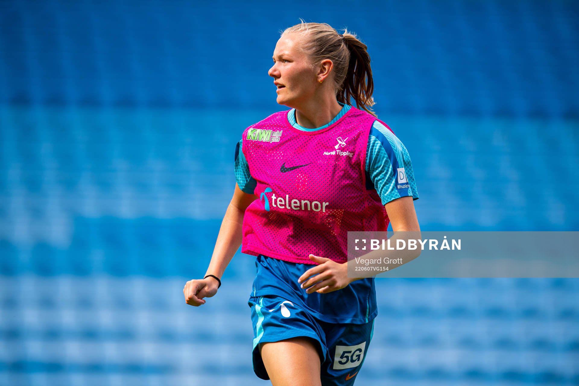 Frida Maanum of the Norwegian women's national football team