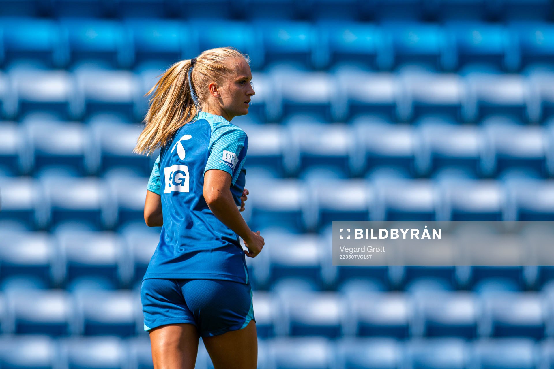 Amalie Eikeland of the Norwegian women's national football