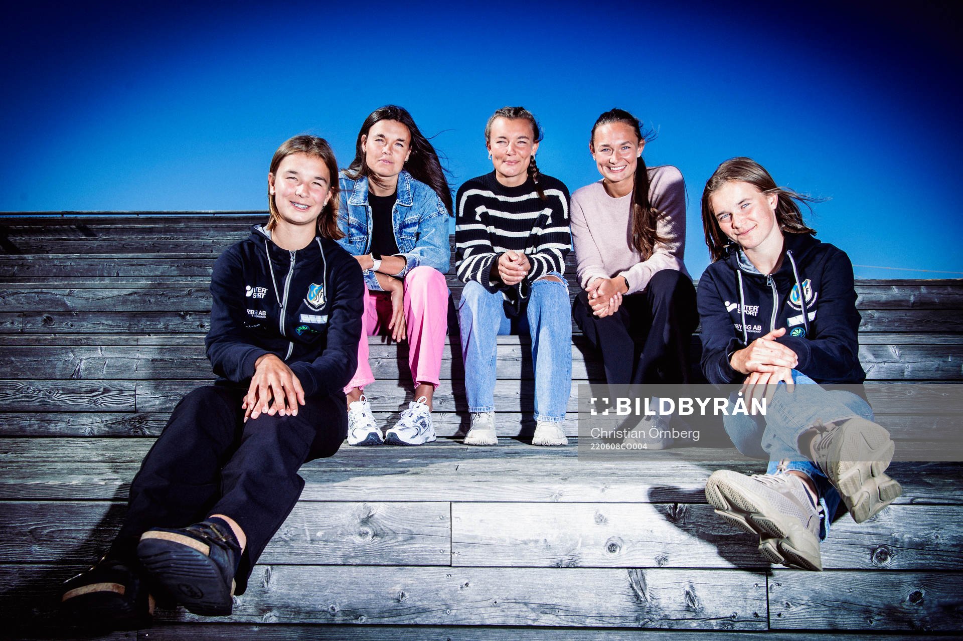 Thelma Persson Welin, Anna Welin, Olivia Welin, Julia Welin