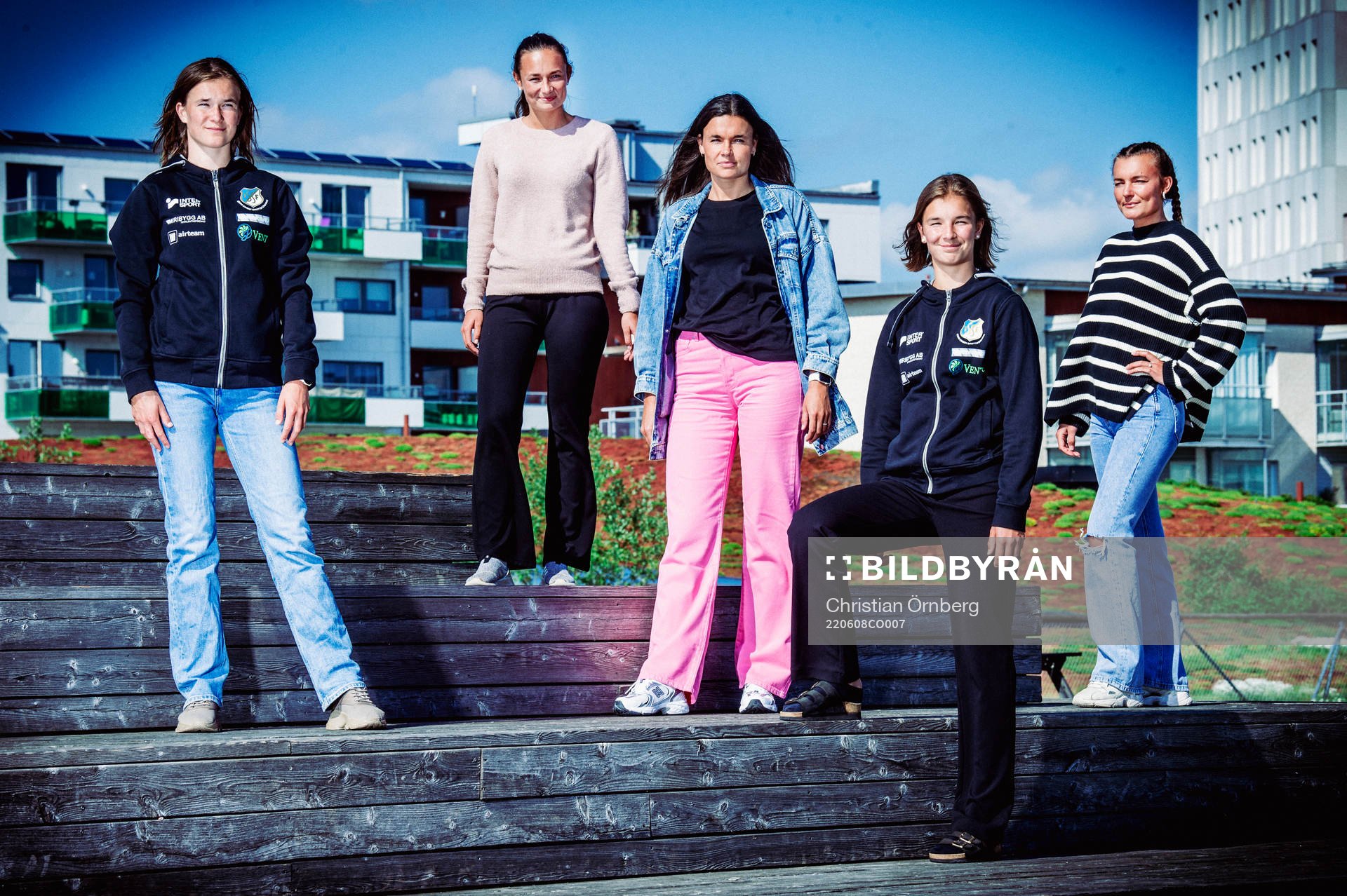 Thelma Persson Welin, Julia Welin, Anna Welin,  Olivia