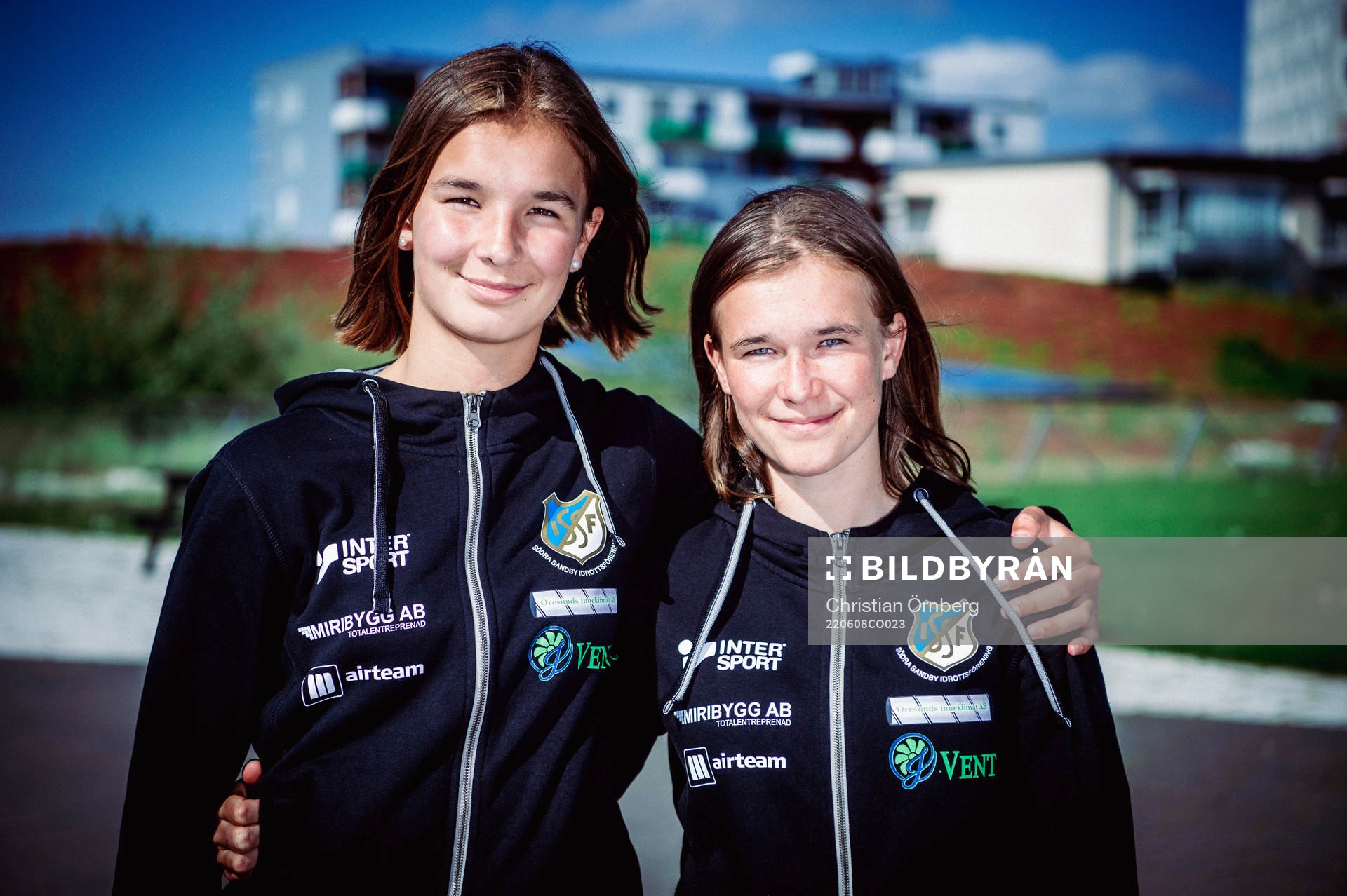 Thelma Persson Welin och Erica Persson Welin