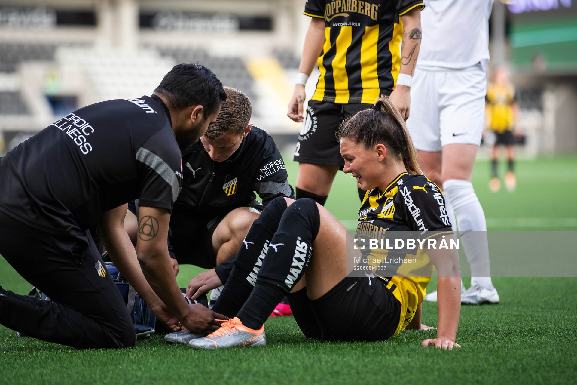 Häckens Johanna Rytting Kaneryd får vård