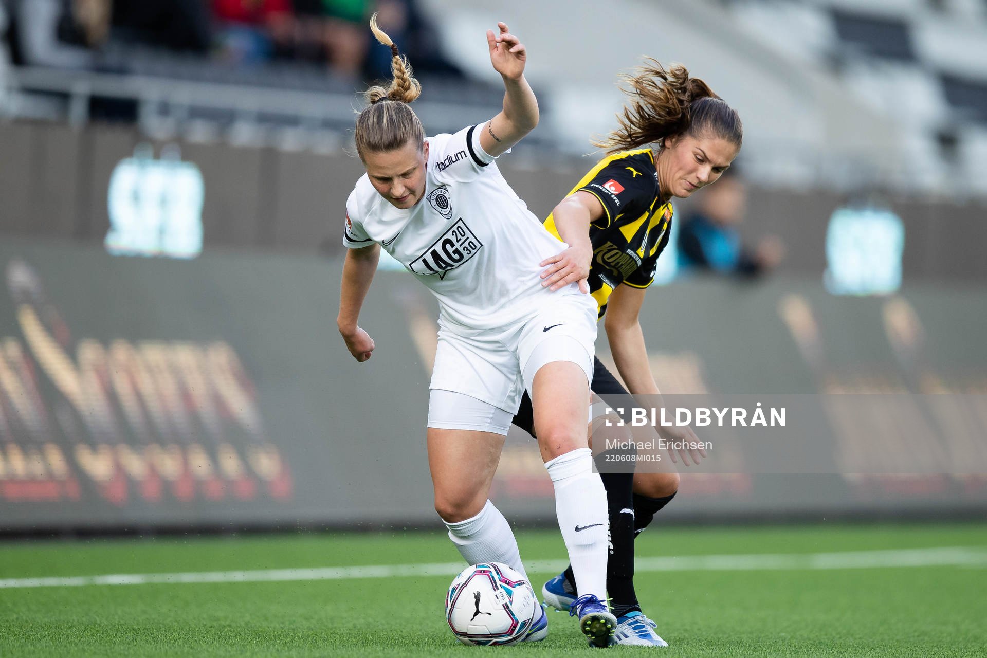 Eskilstunas Elise Stenevik och Häckens Mille Gejl Jensen