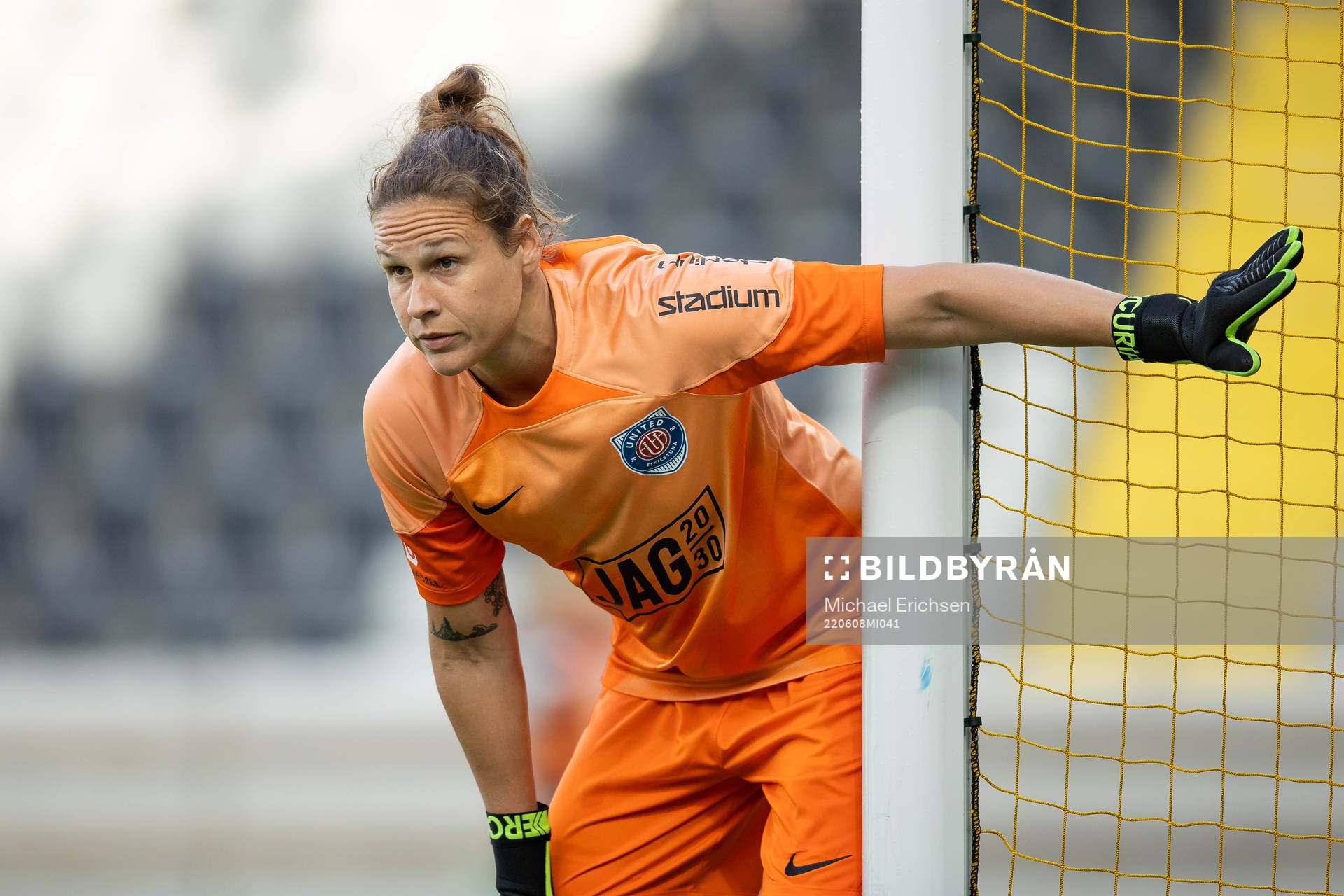 Eskilstunas målvakt Katlynn Fraine