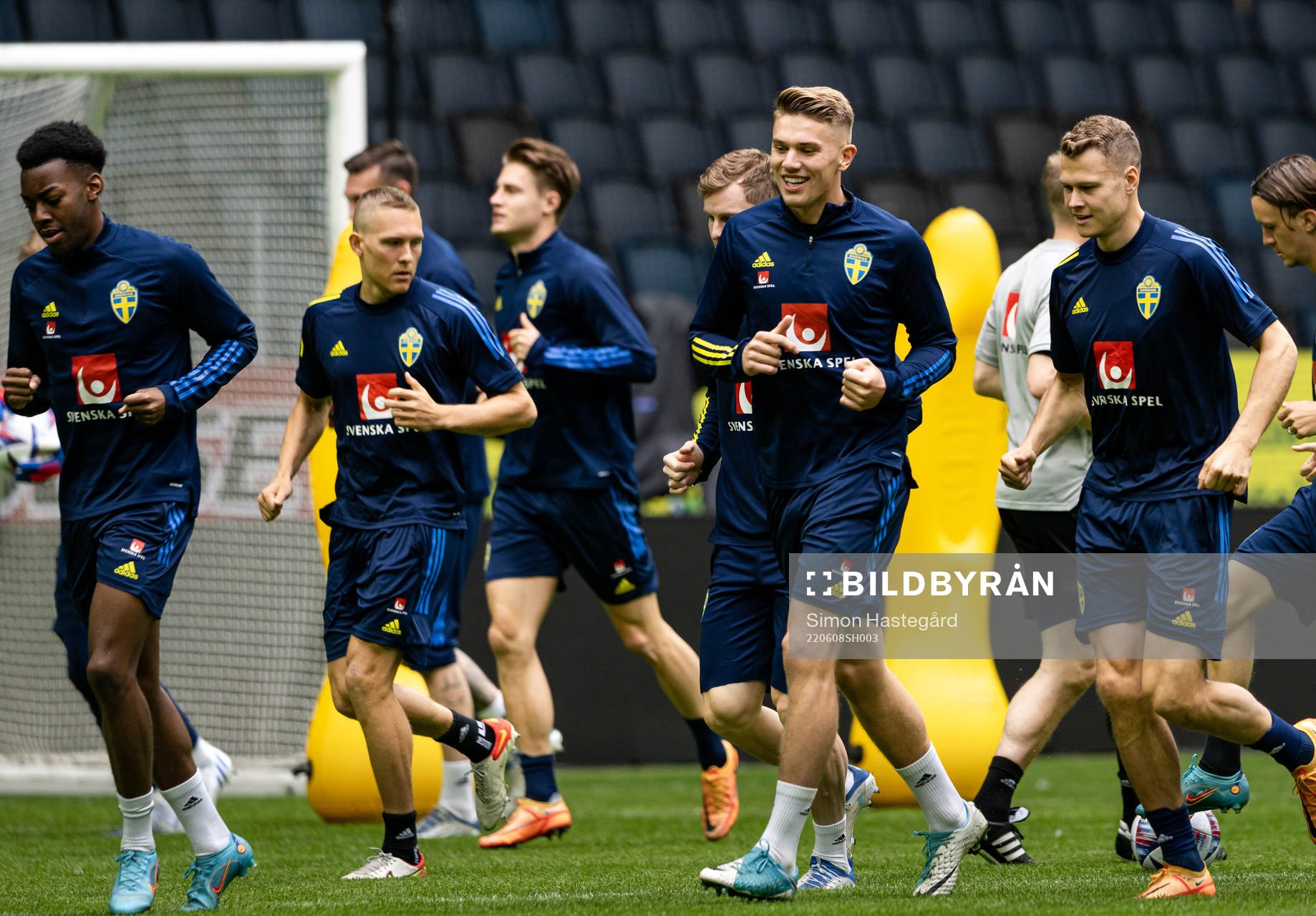 Viktor Gyökeres of the Swedish national football team