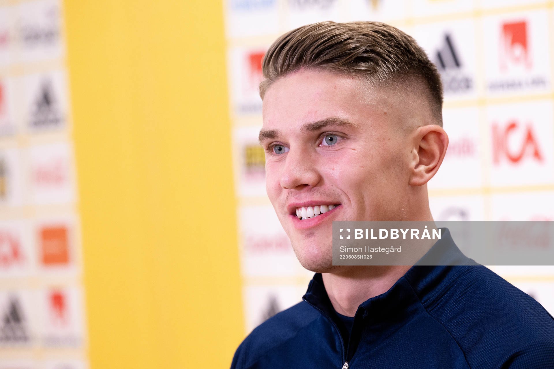 Viktor Gyökeres of the Swedish national football team