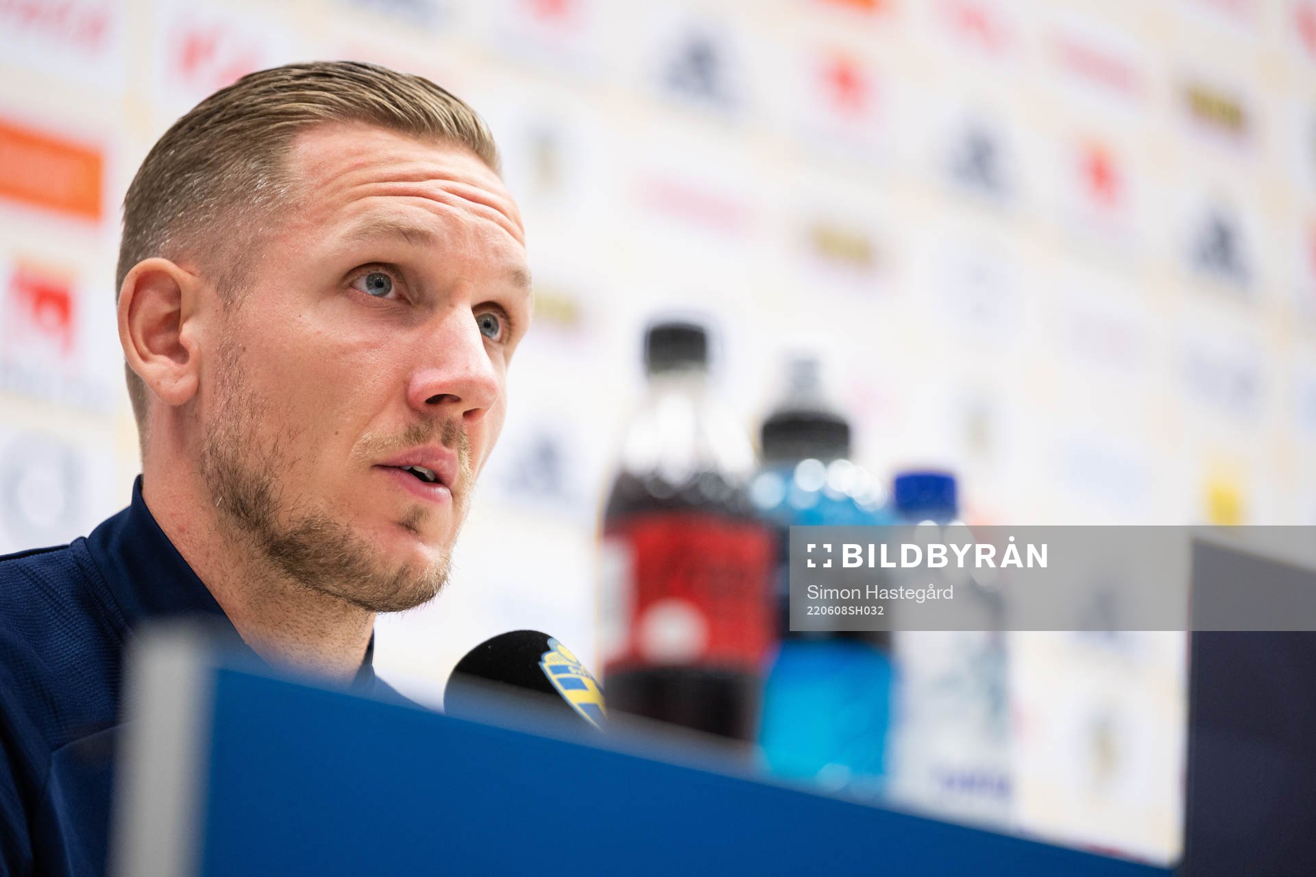 Goalkeeper Robin Olsen of the Swedish national football team