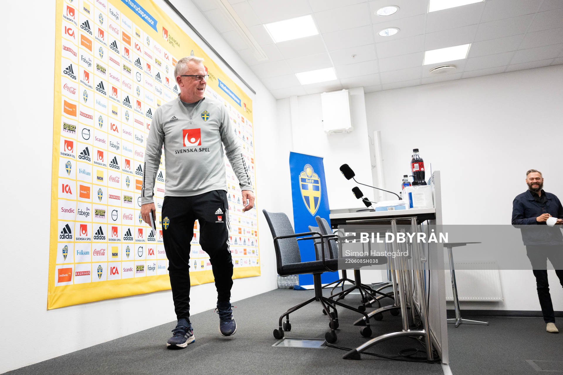 Head coach Janne Andersson of the Swedish national football