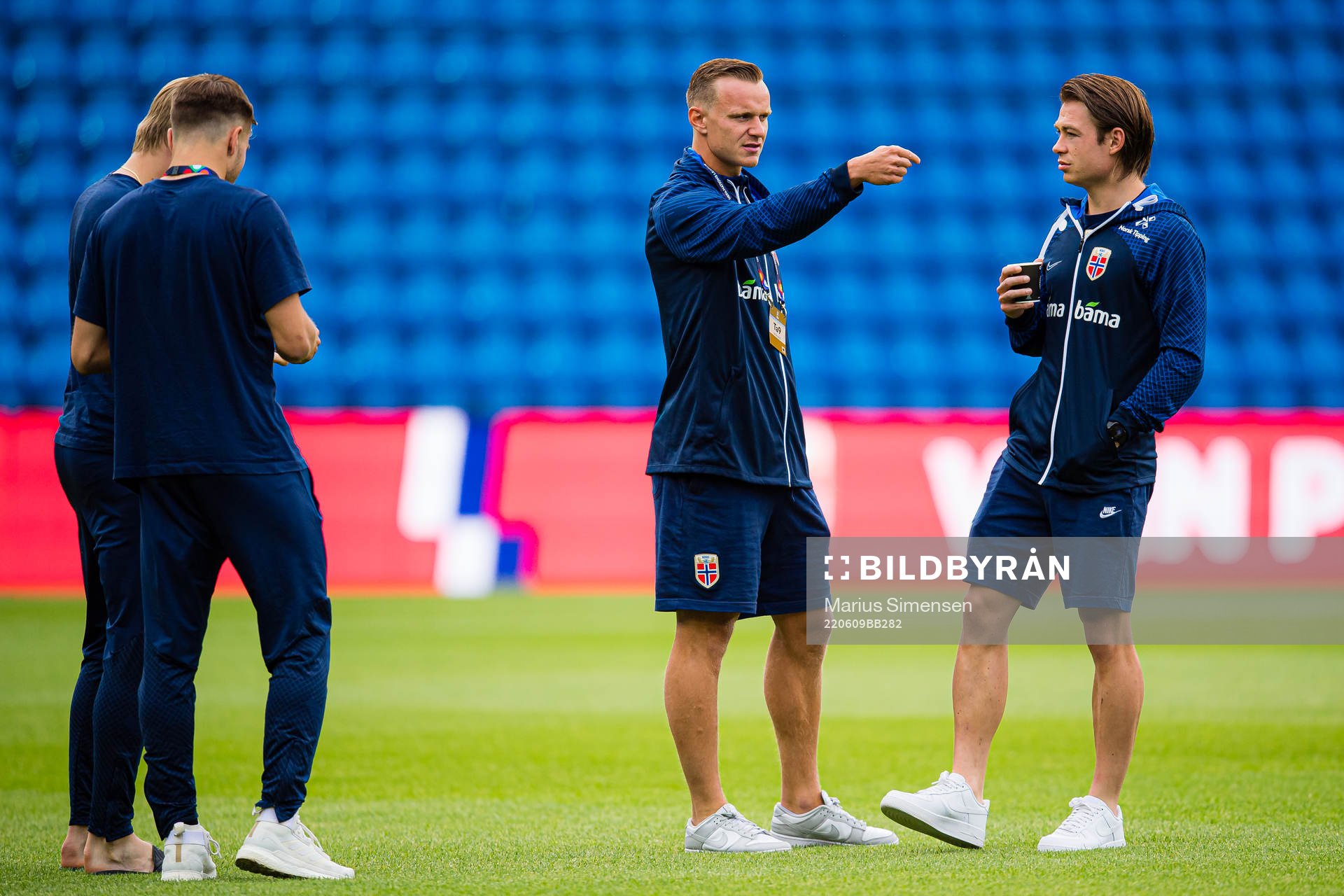 Marius Lode and Patrick Berg of Norway