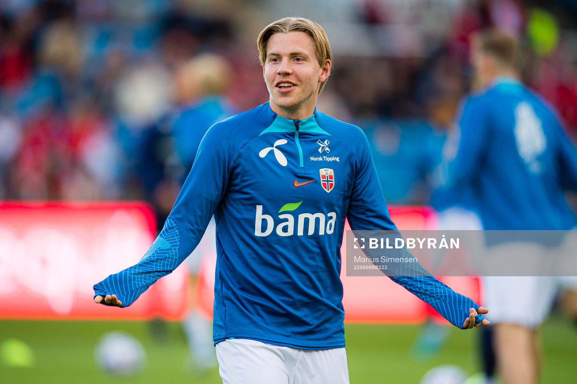 Jens Petter Hauge of Norway