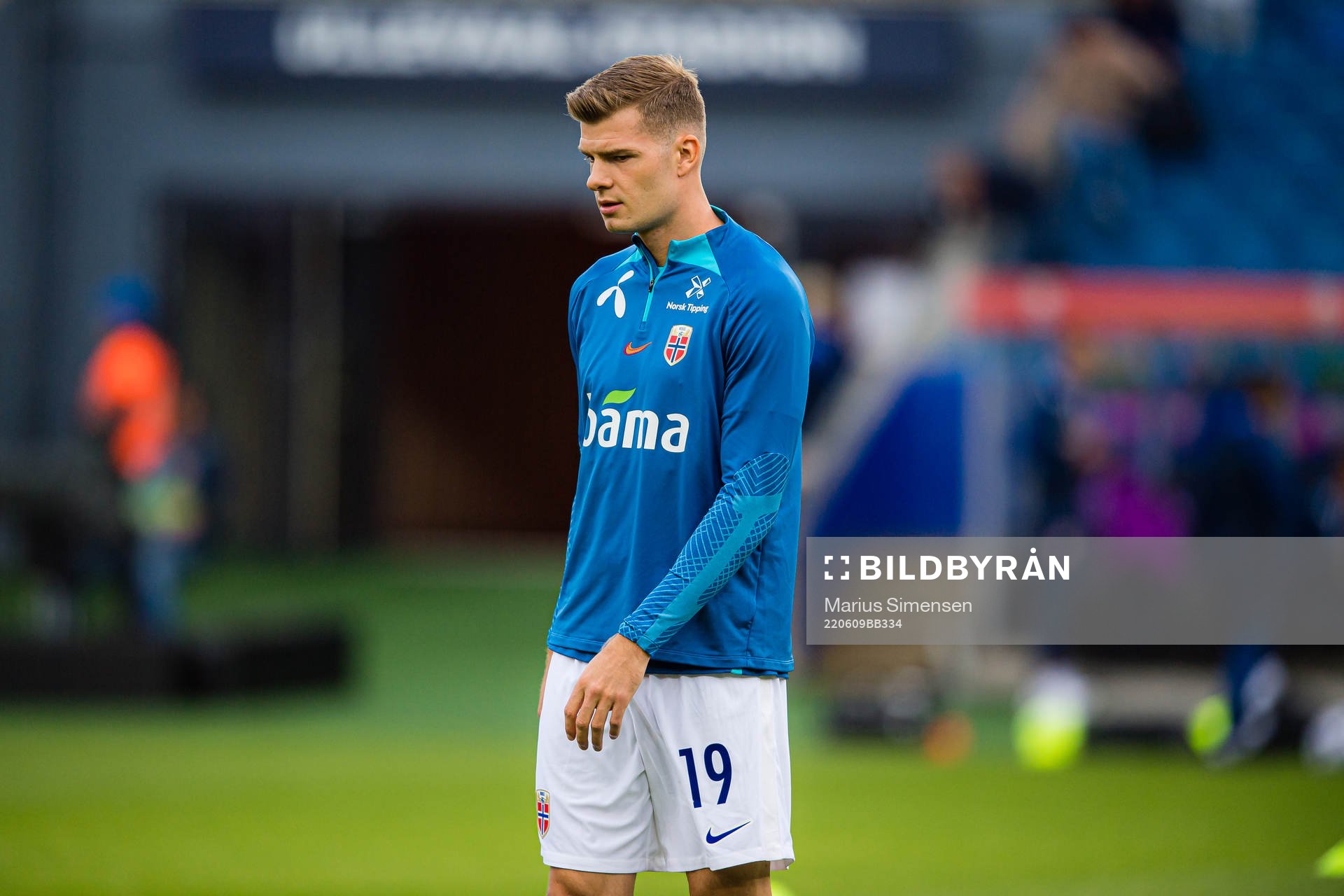 Alexander Sørloth of Norway