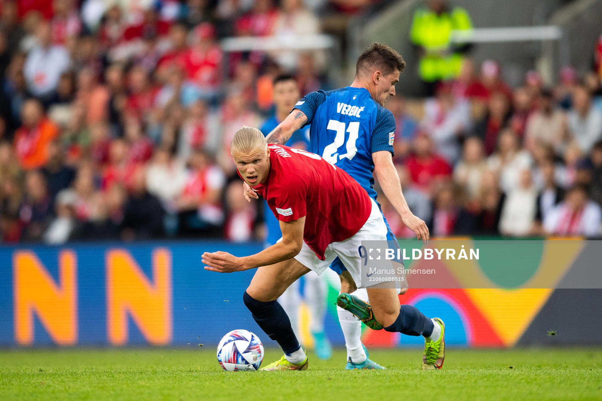 Erling Braut Haaland of Norway