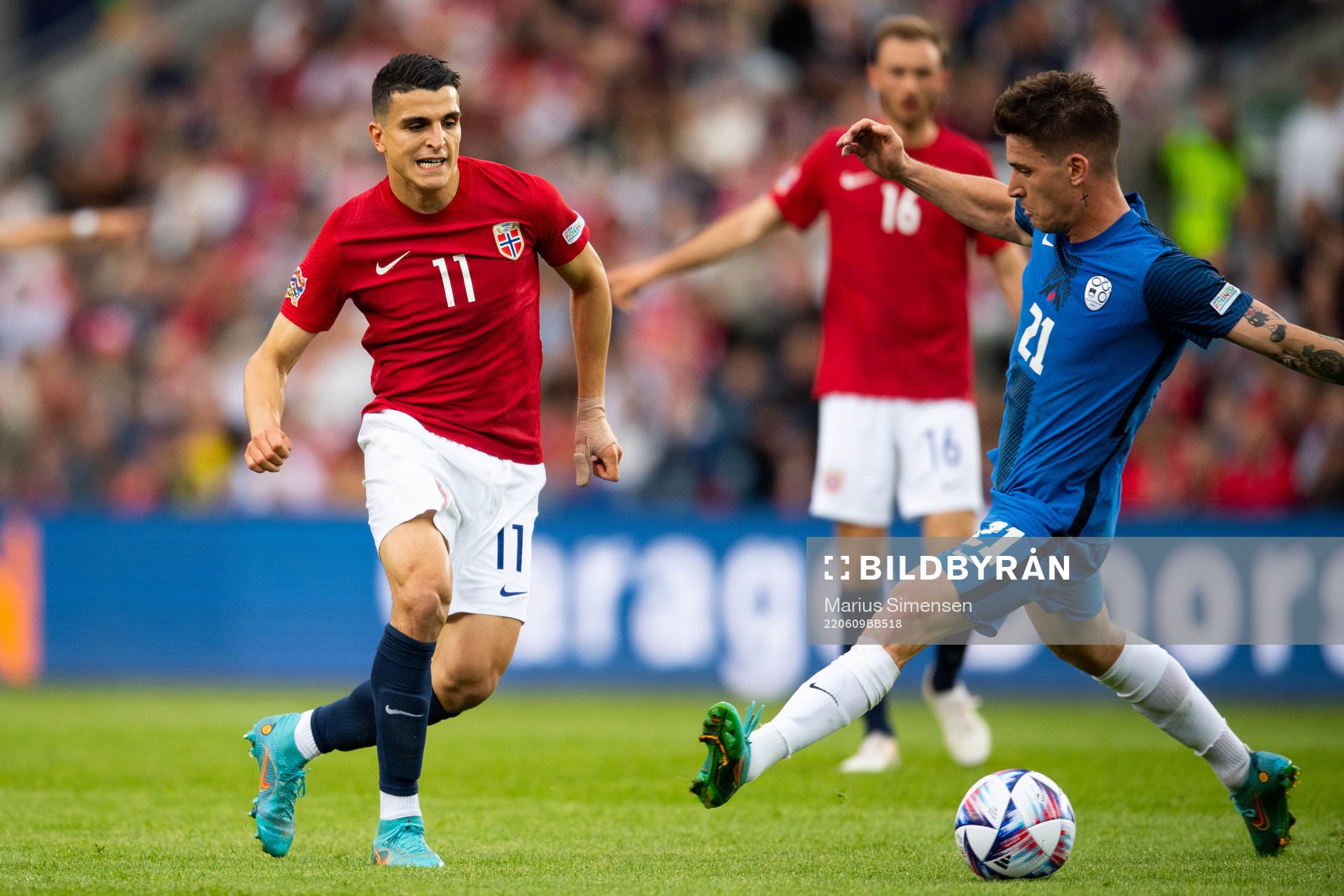 Mohamed Amine Elyounoussi of Norway