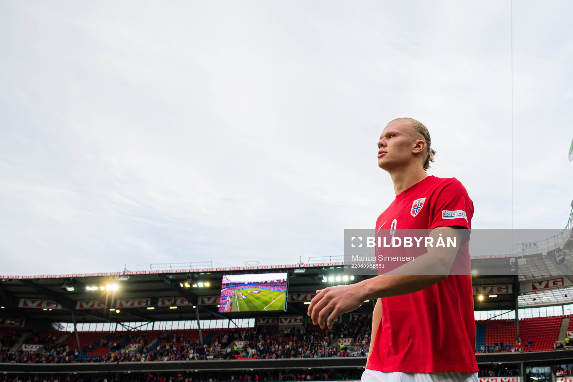 Erling Braut Haaland of Norway