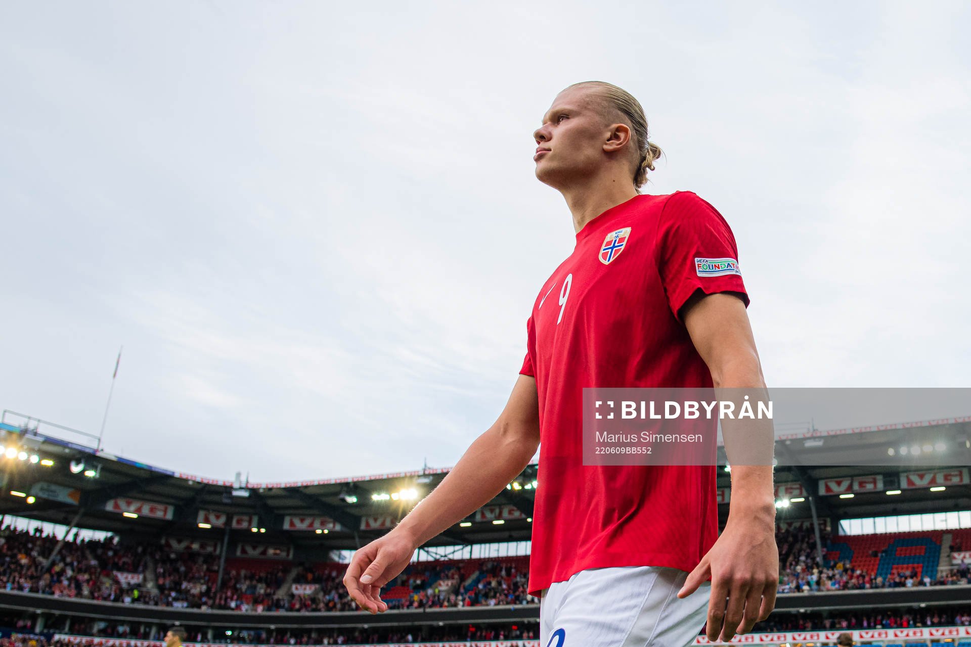 Erling Braut Haaland of Norway