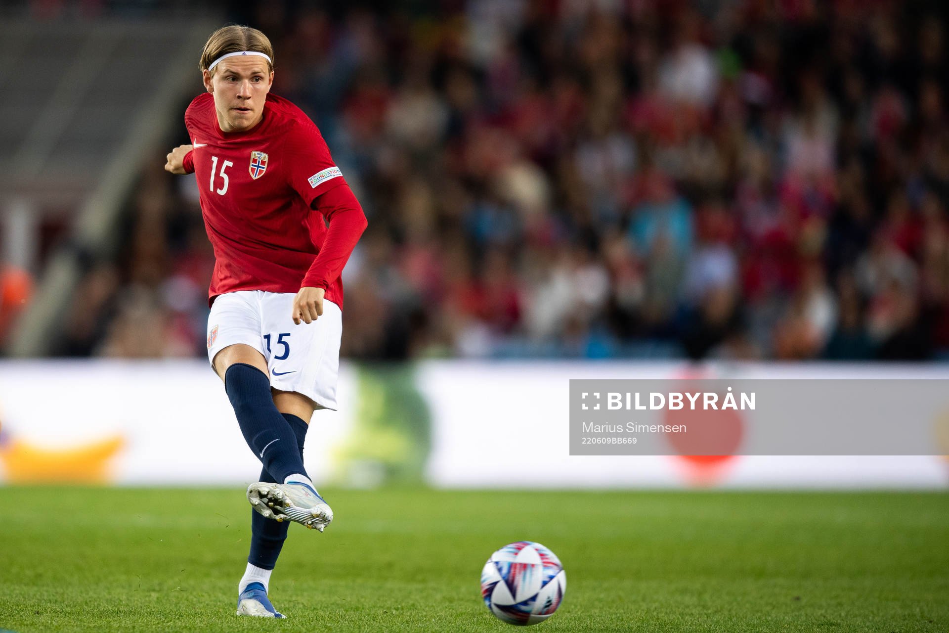 Jens Petter Hauge of Norway