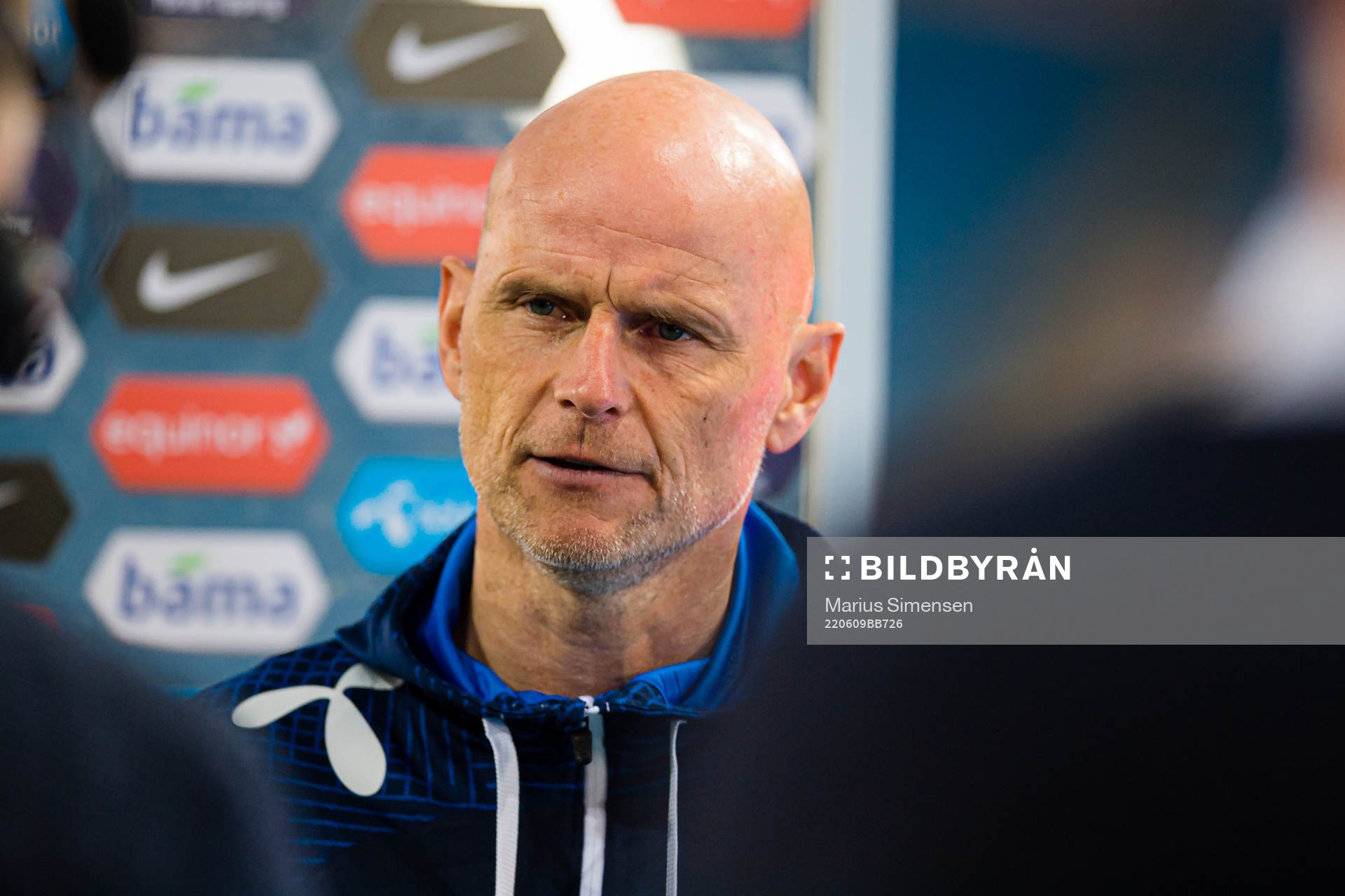 Ståle Solbakken, head coach of the Norwegian national