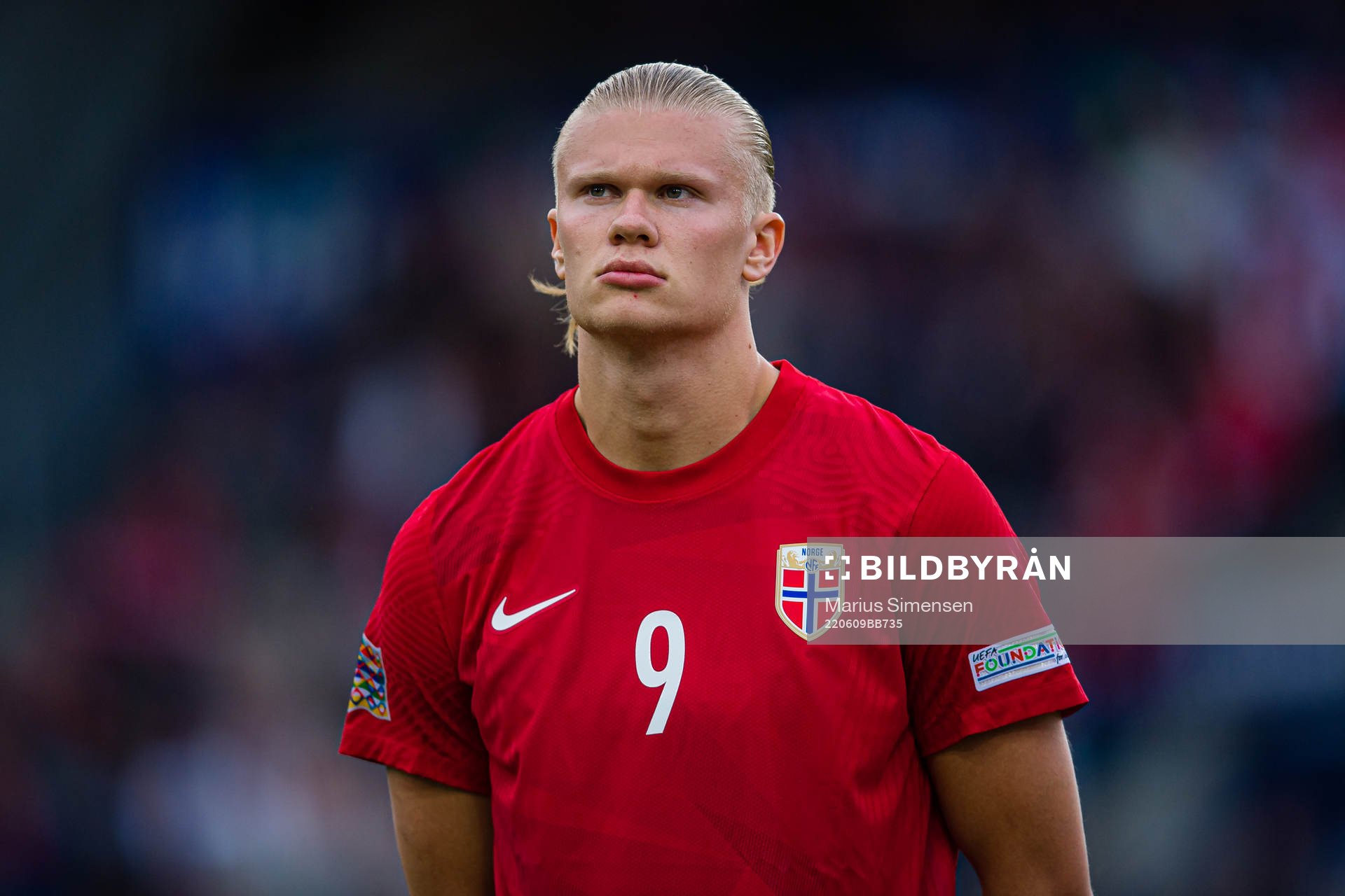 Erling Braut Haaland of Norway