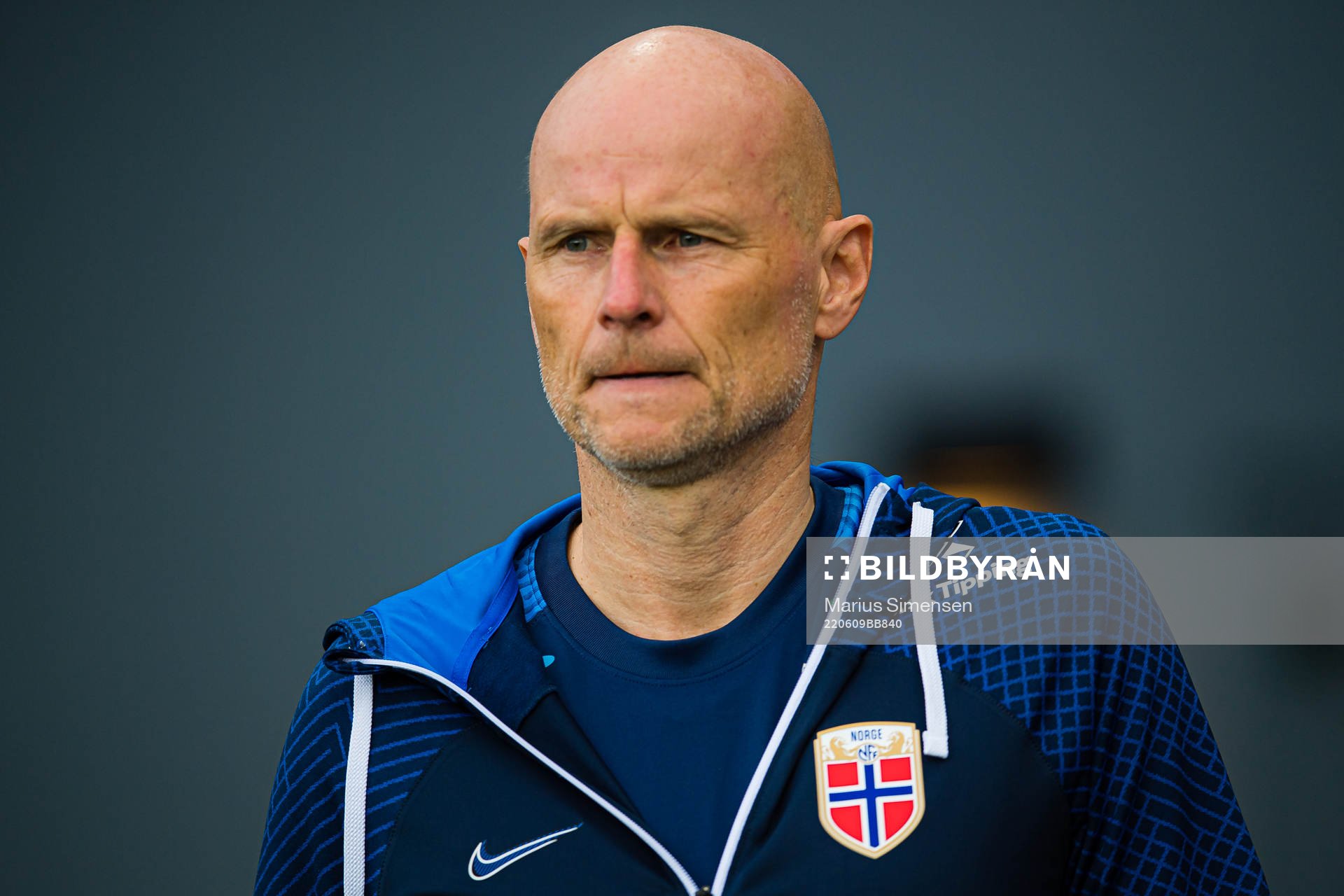 Ståle Solbakken, head coach of the Norwegian national