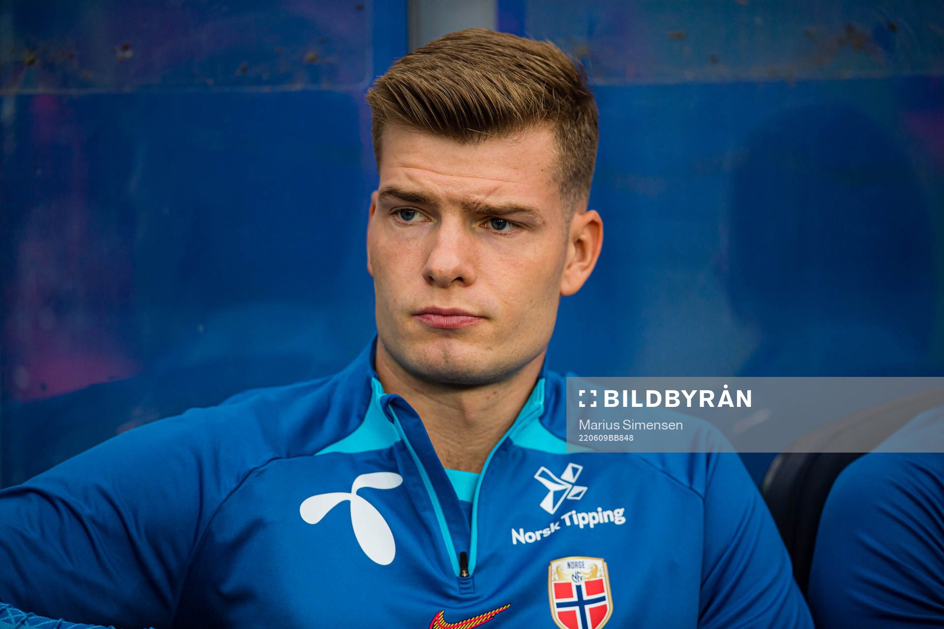 Alexander Sørloth of Norway