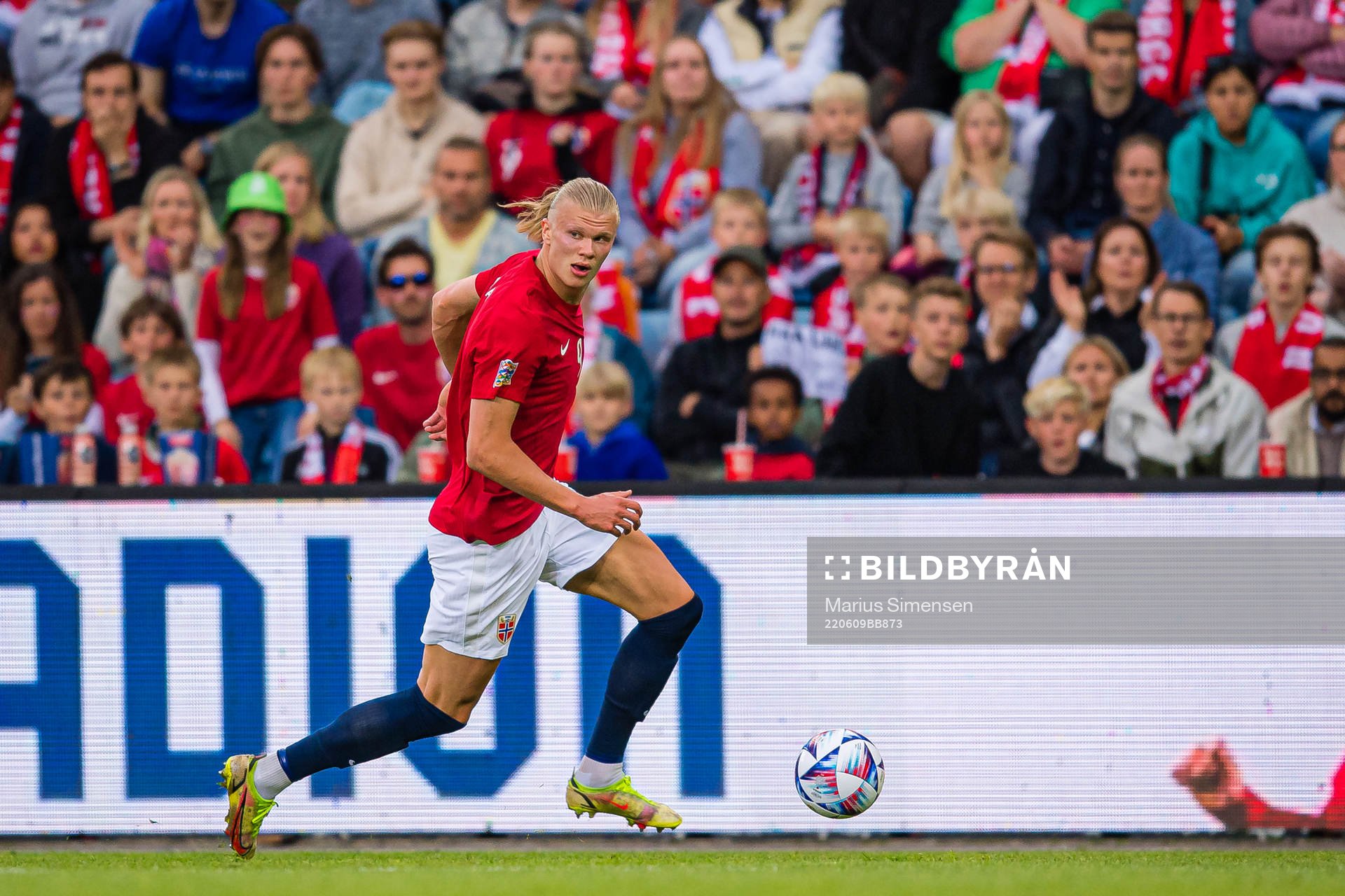 Erling Braut Haaland of Norway