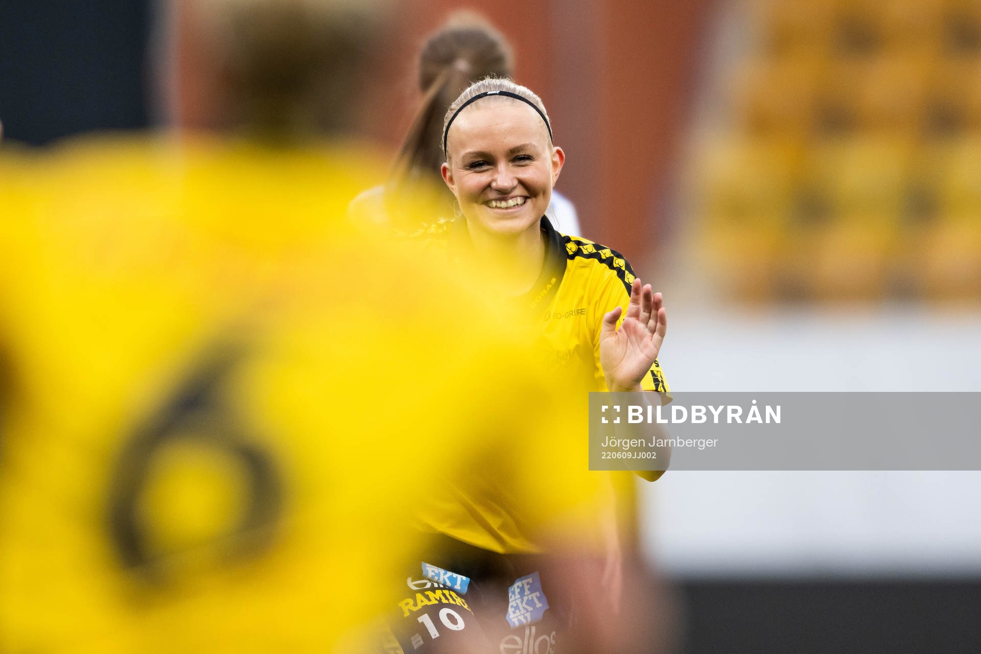 Elfsborgs Matilda Ståhlbom Karlsson jublar
