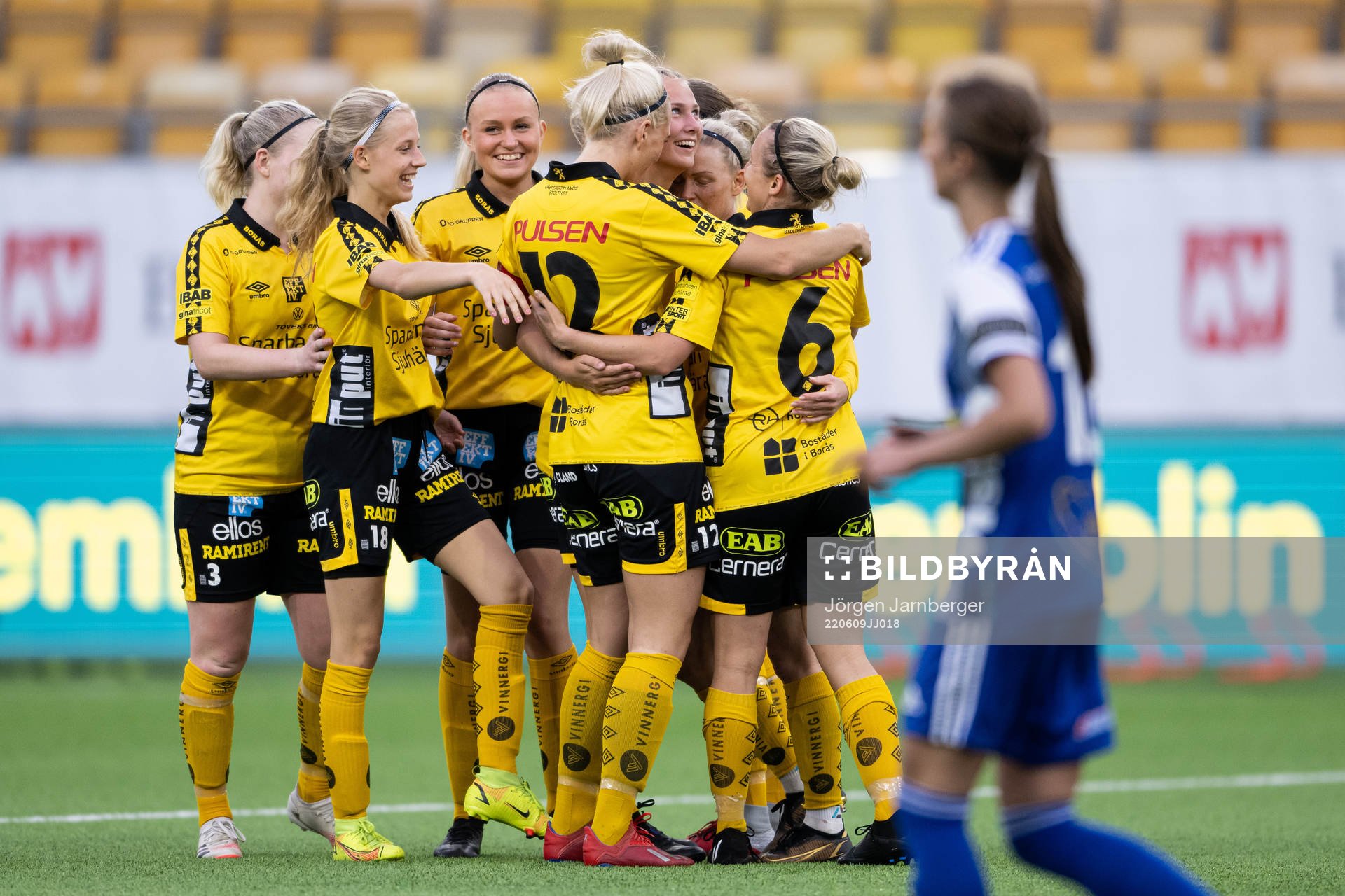 Elfsborgs spelare jublar