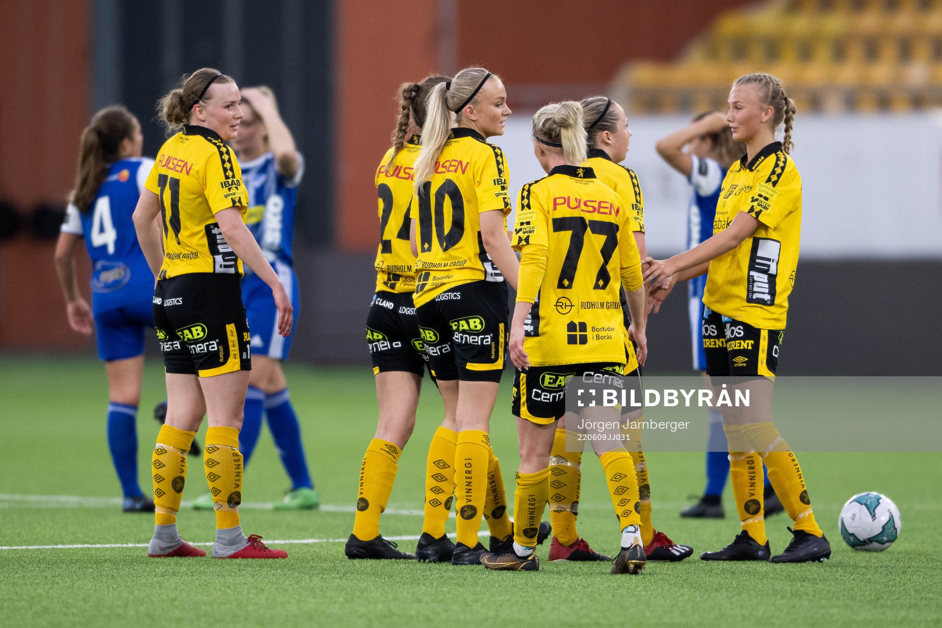 Elfsborgs spelare jublar