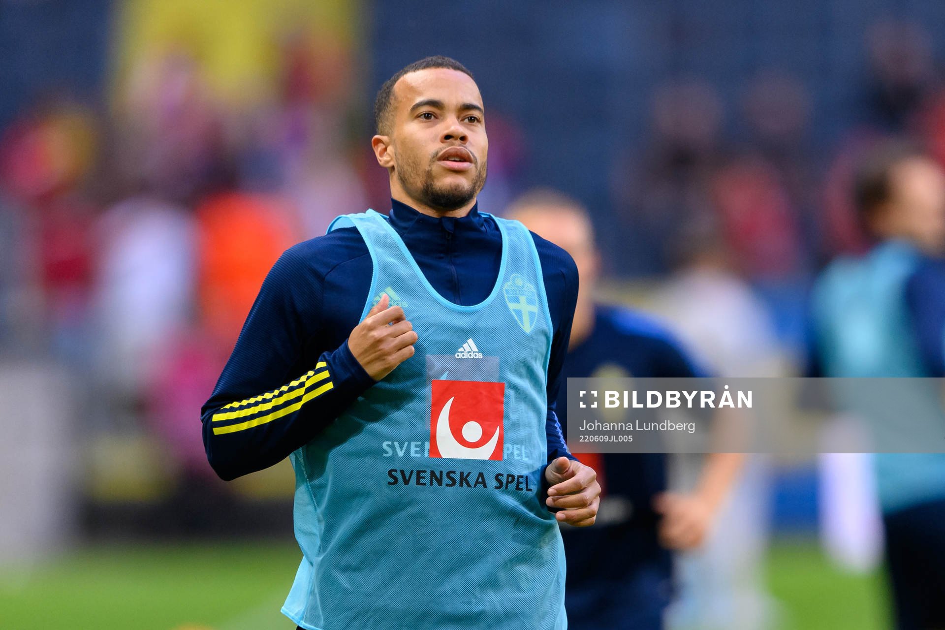 Robin Quaison of Sweden