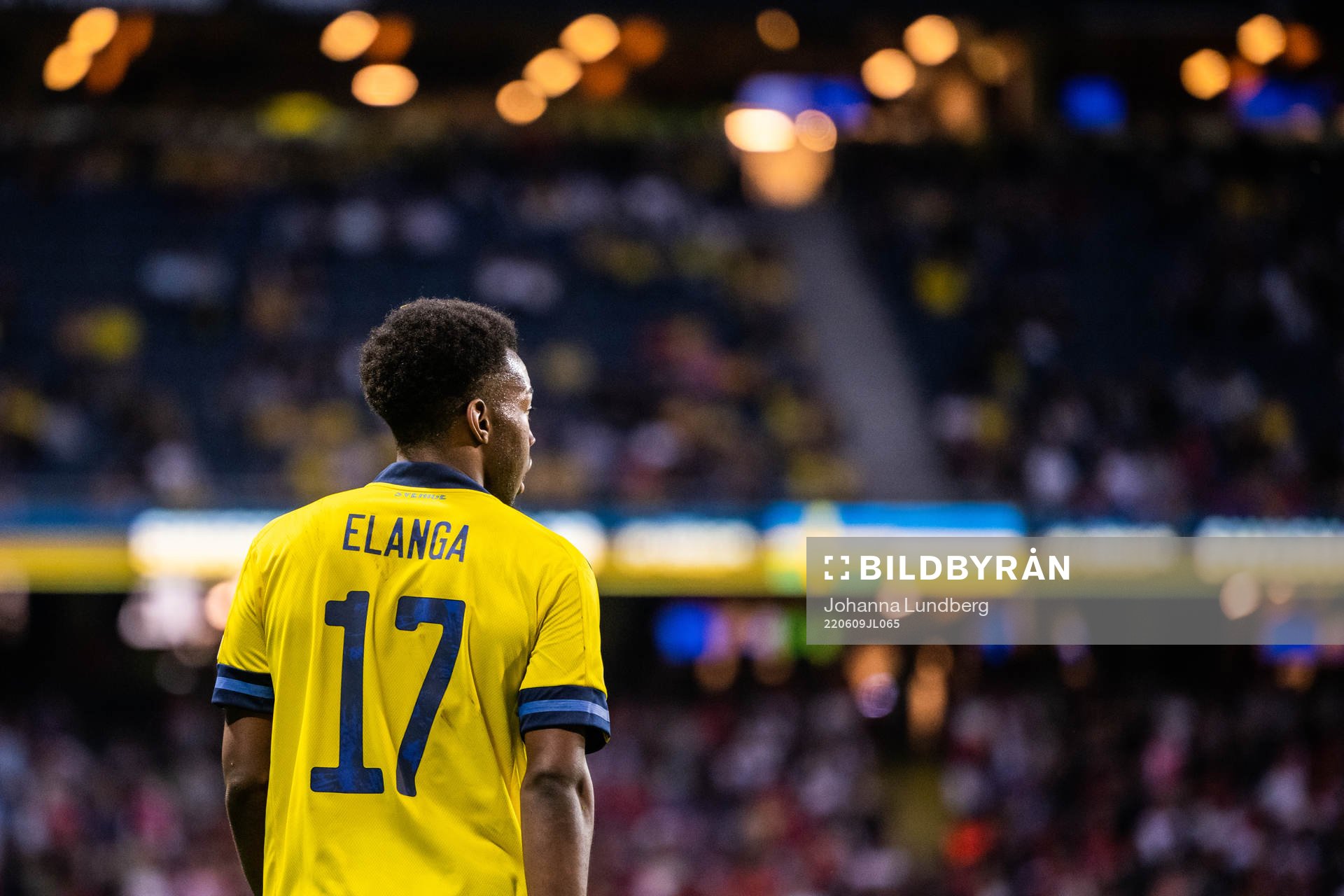 Anthony Elanga of Sweden