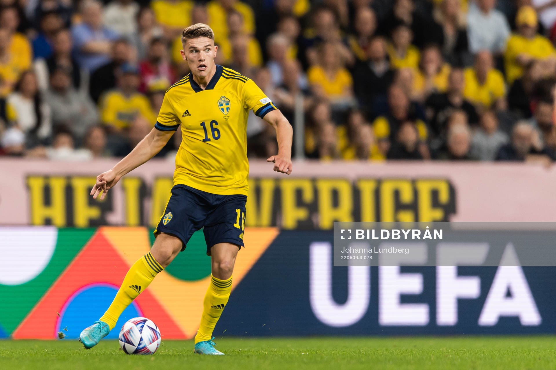Viktor Gyökeres of Sweden