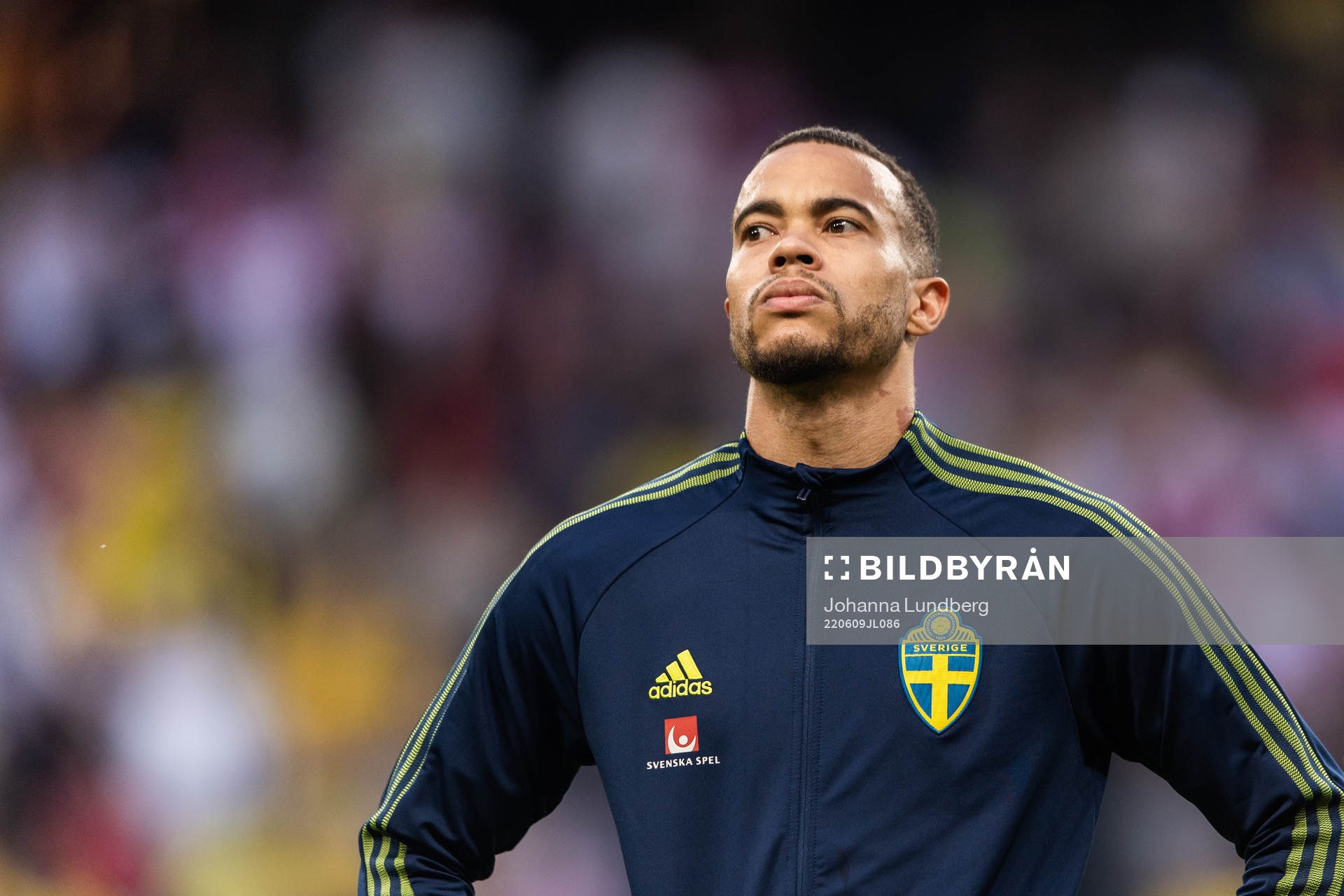 Robin Quaison of Sweden
