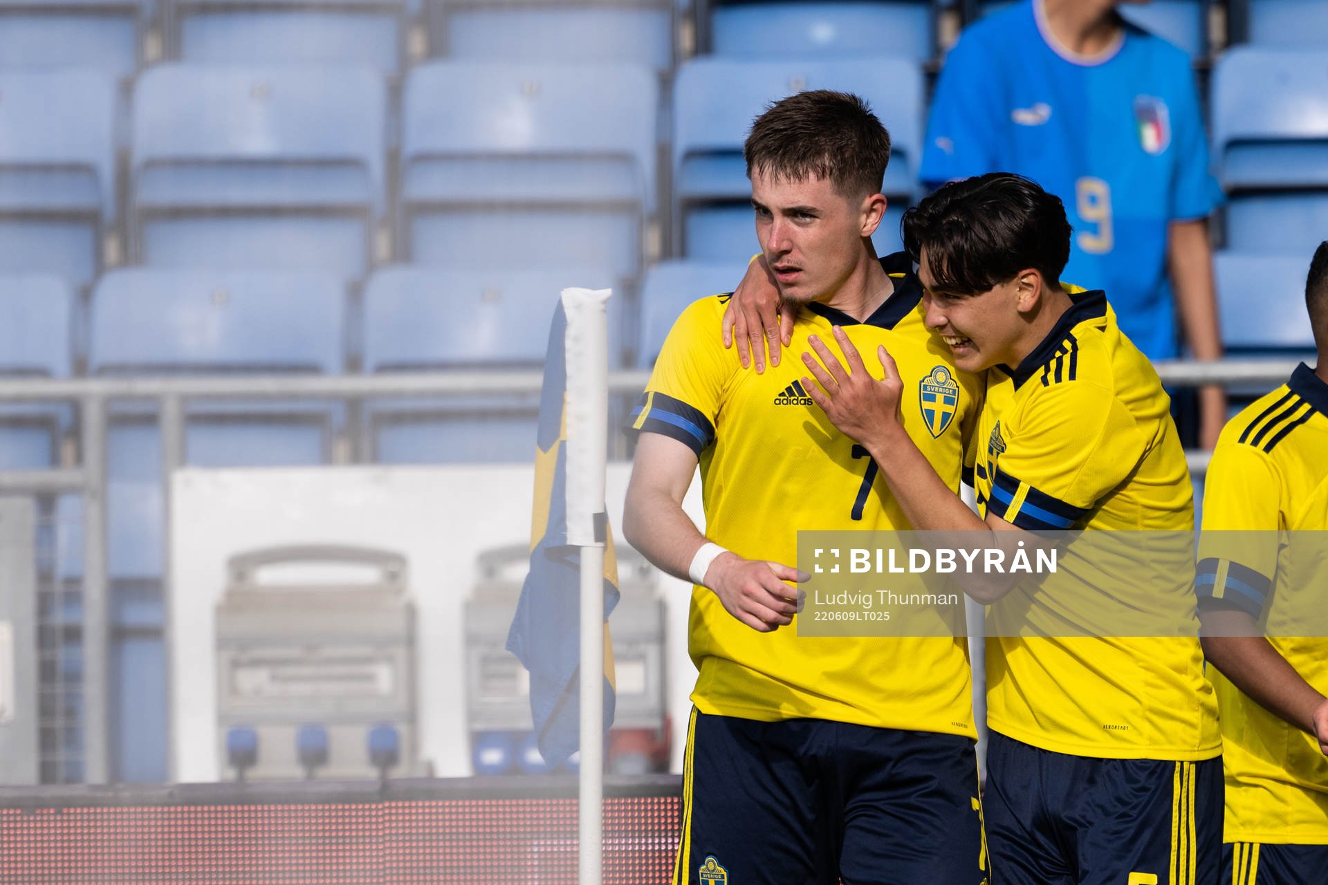 Patrik Wålemark and Eric Kahl celebrate