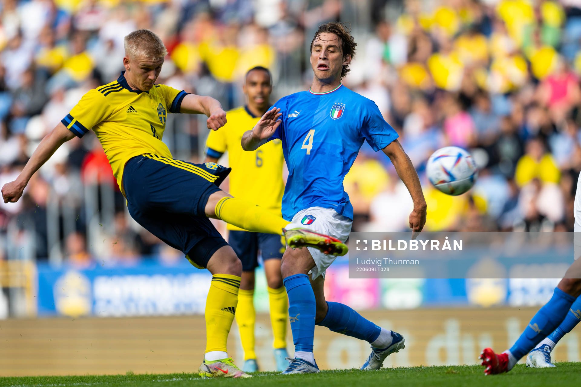 of Sweden Carl Gustafsson and Samuele Ricci of Italy