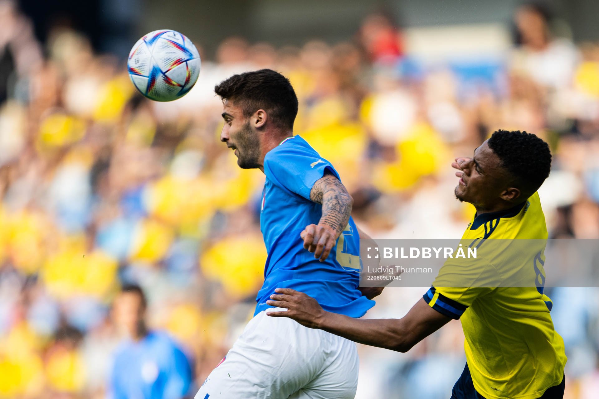 Gaetano Oristiano of Italy and Amin Sarr of Sweden