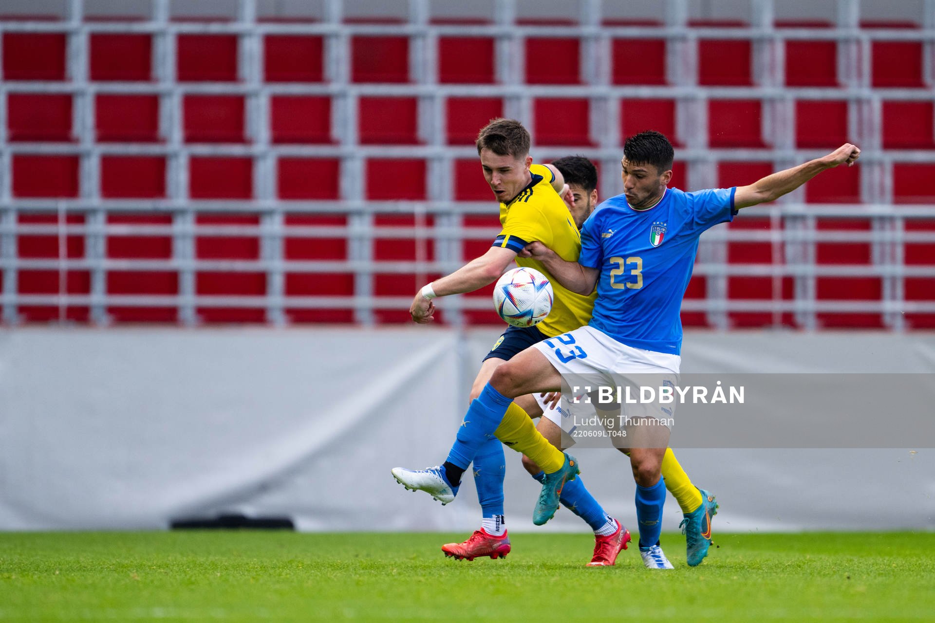 Patrik Wålemark of Sweden and Nicolo Cambiaghi of Italy